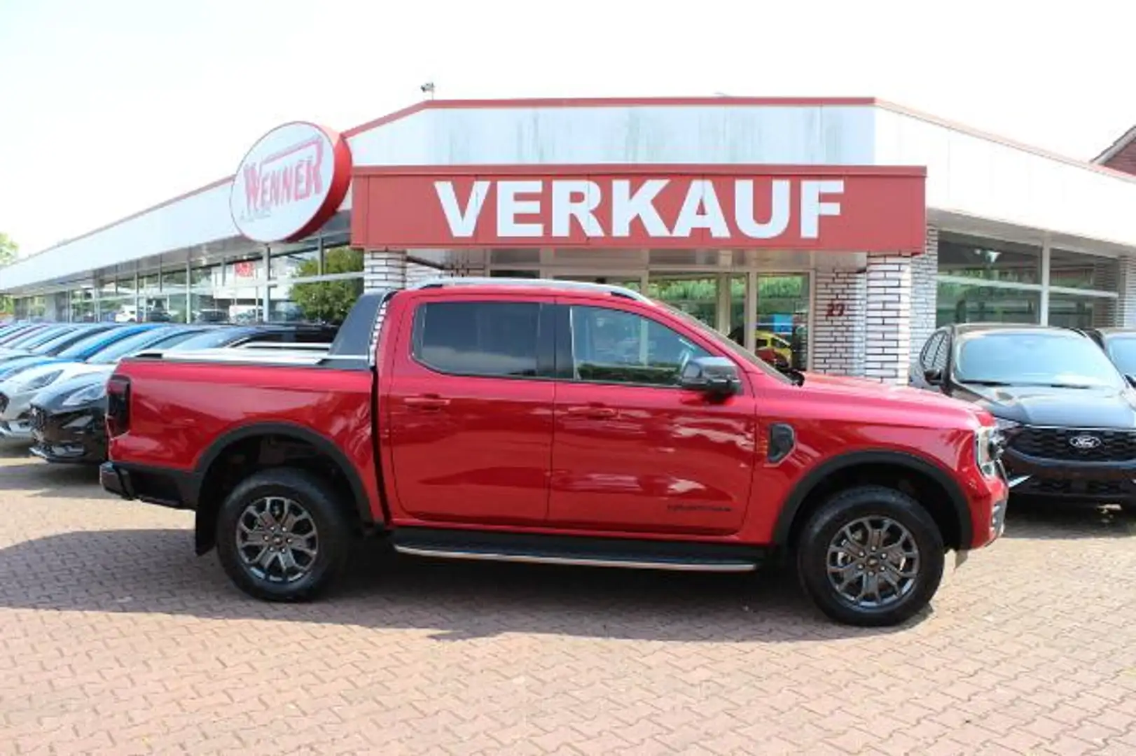 Ford Ranger Wildtrak V6 DK elektr. Rollo / 5 J. FGS / Standhzg Rouge - 2