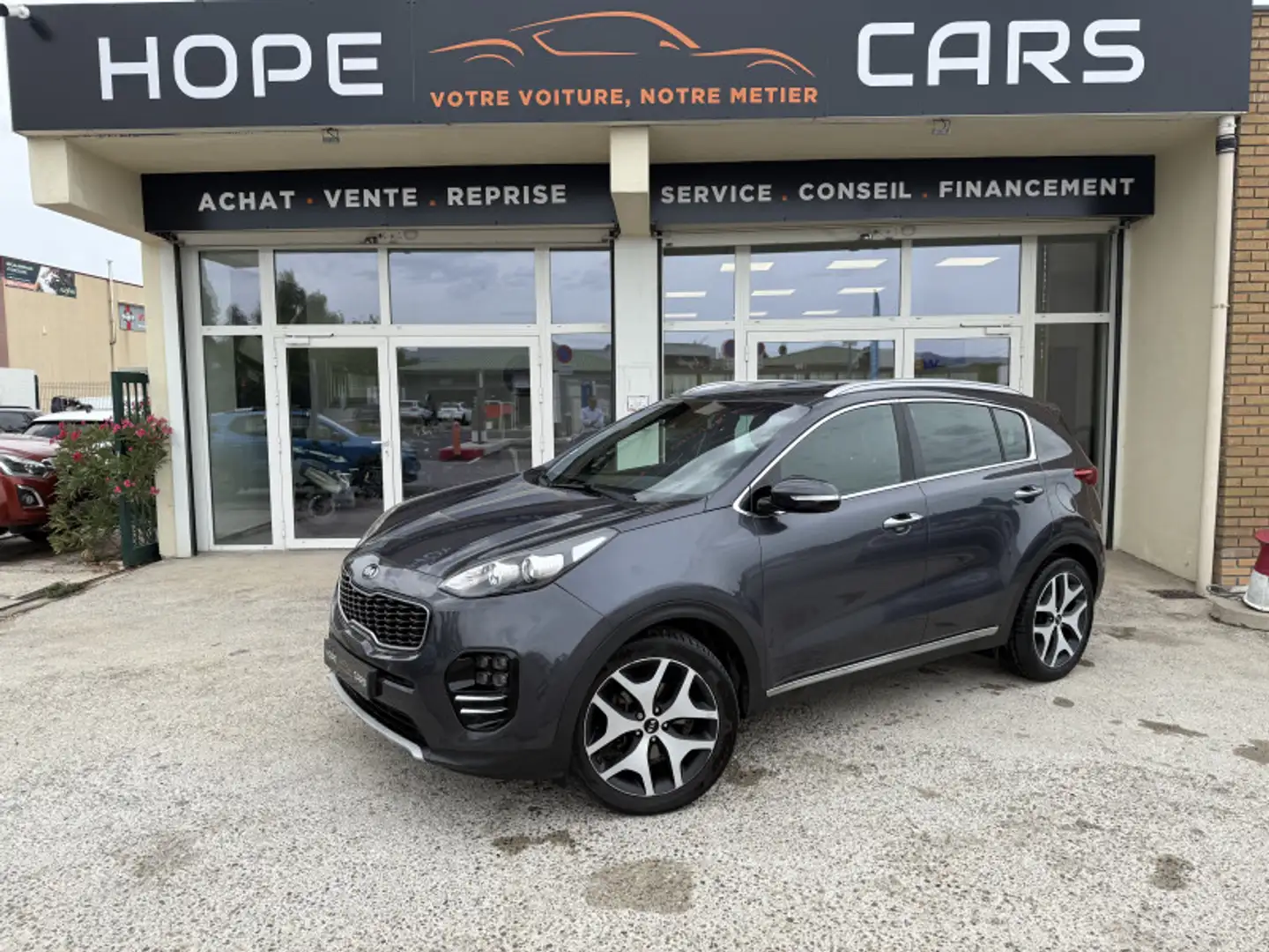 Kia Sportage 1.7 CRDI 115CH ISG GT LINE 4X2 Gris - 1