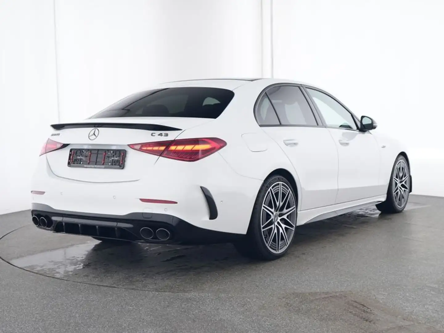 Mercedes-Benz C 43 AMG Mercedes-AMG C 43 4M Pano Sound Night II Distron Blanc - 2