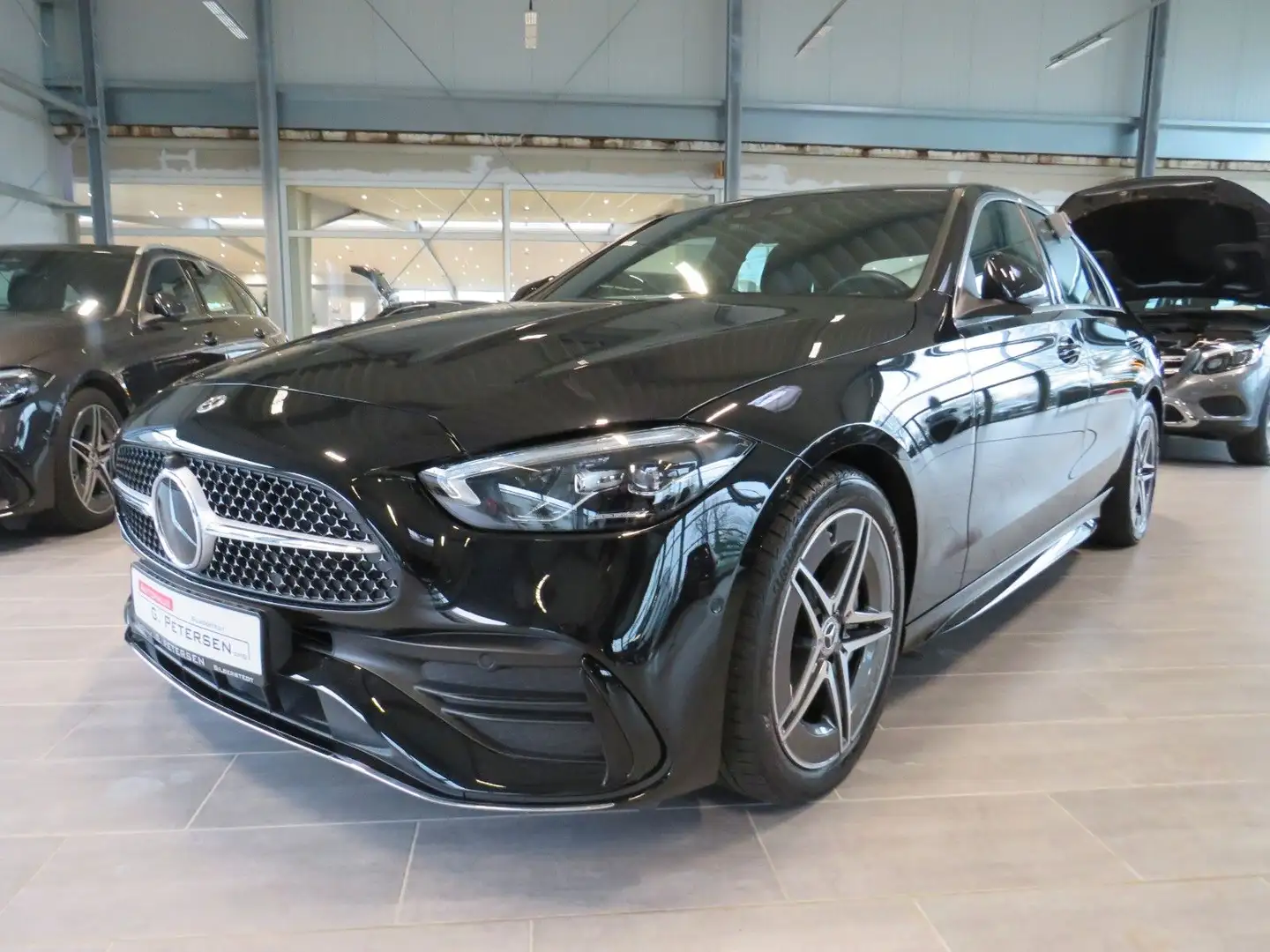 Mercedes-Benz C 300 d*AMG*CAM*AHK*Fahr-Paket*LED*Smartph Schwarz - 1