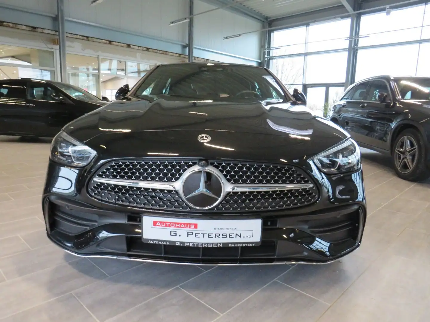 Mercedes-Benz C 300 d*AMG*CAM*AHK*Fahr-Paket*LED*Smartph Schwarz - 2