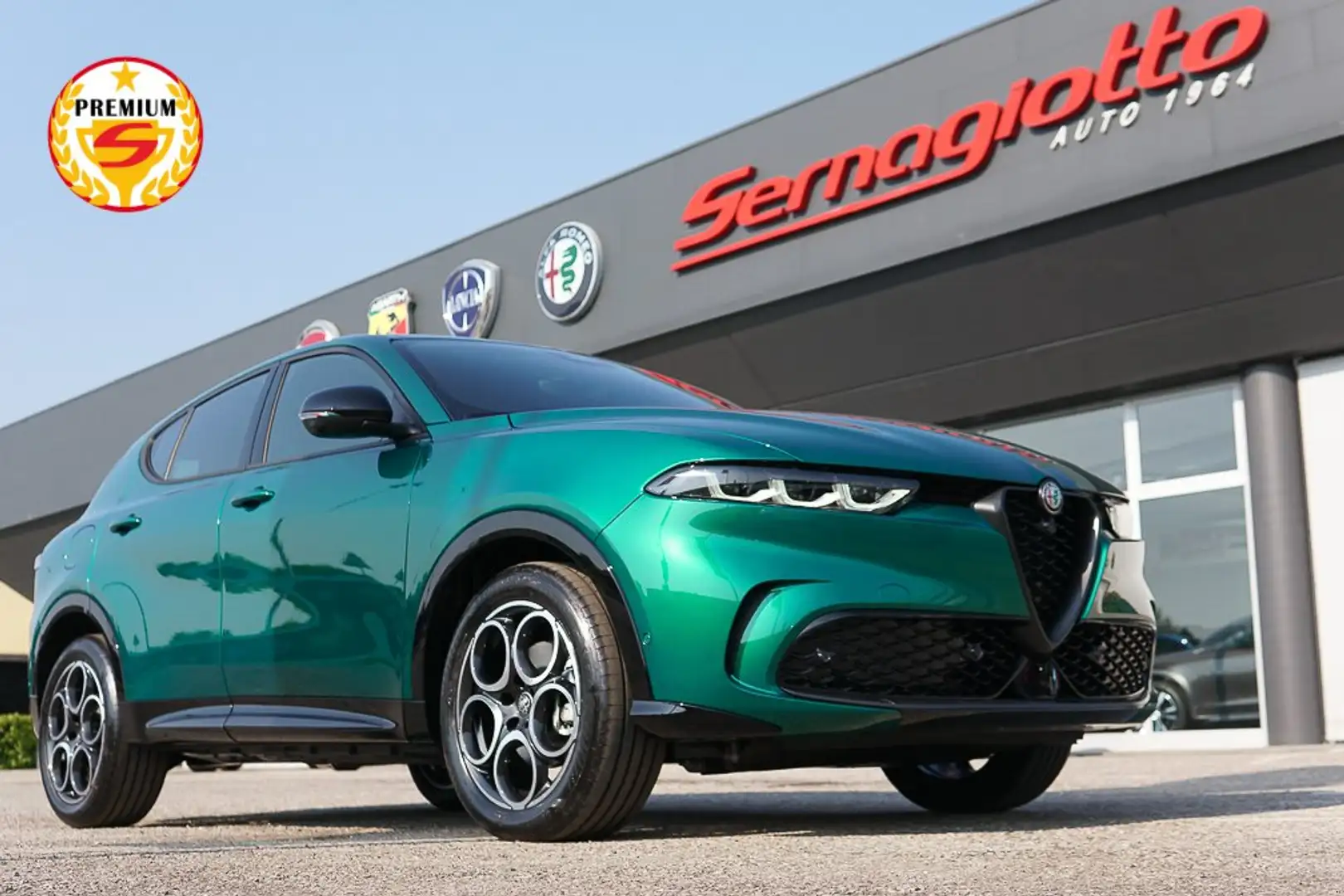 Alfa Romeo Tonale 1.6 130cv Sprint NUOVA km 0 - PACK TECHNO & WINTER Verde - 1