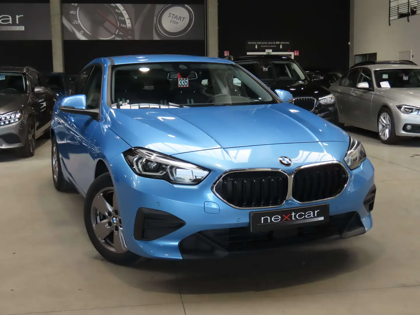 BMW 216 dA GranCoupé  SIEGES SPORT-NAVI PRO-LED-CRUISE Bleu - 2