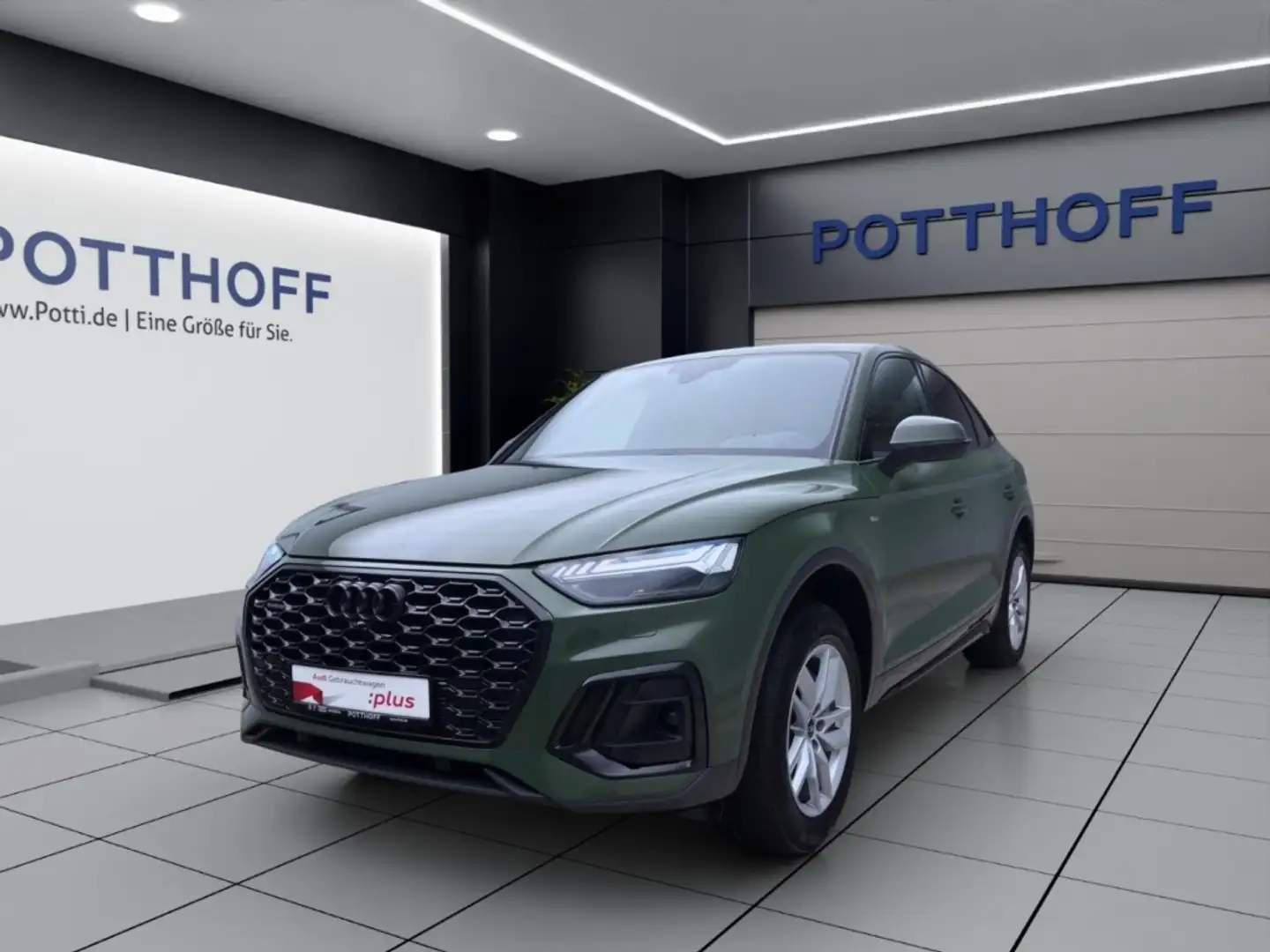 Audi Q5 Sportback 50 TFSIe Q S LINE NAVI+ MATRIX KAMERA Grün - 1