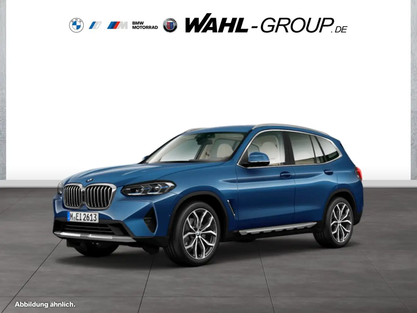 BMW X3 xDrive30d LC PROF HUD LASER SPORTSITZE ALARM KOMFO Blauw - 1