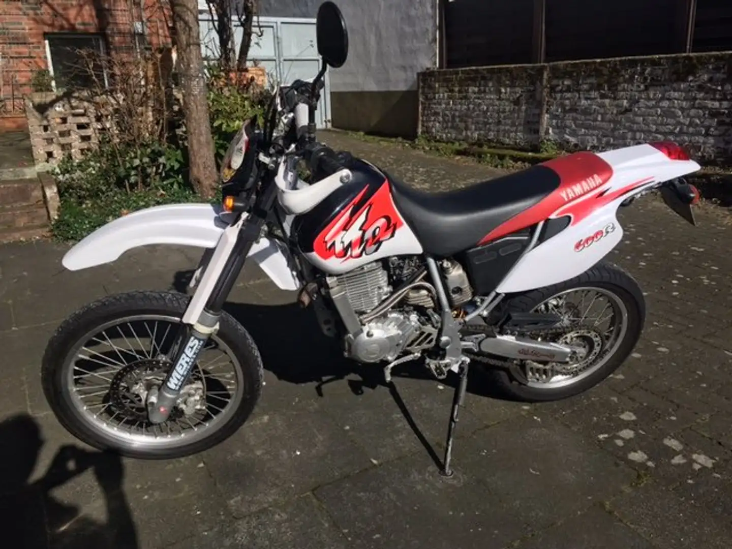 Yamaha TT 600 TT600R Червоний - 2