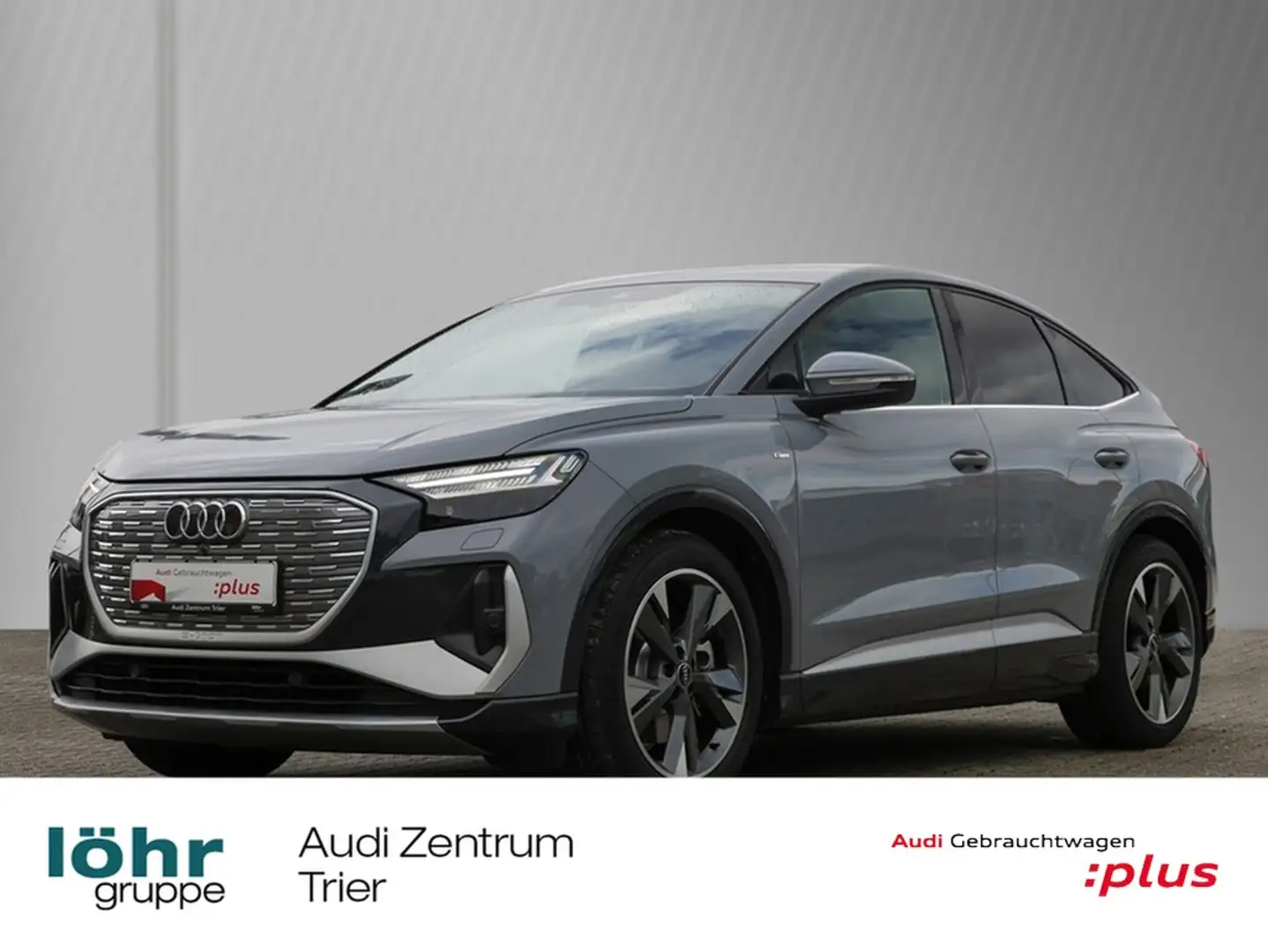 Audi Q4 e-tron Sportback 50 quattro S line Sportpaket Grau - 1