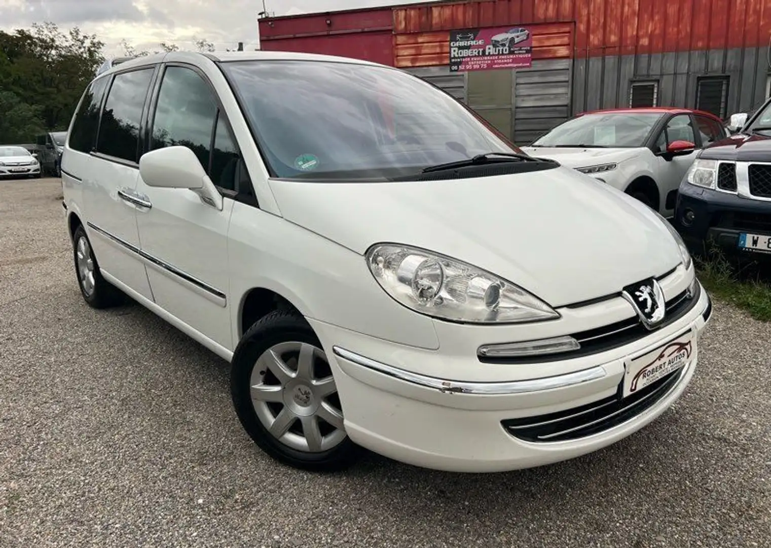 Peugeot 807 2.0 HDi 136 monospace Blanc - 1