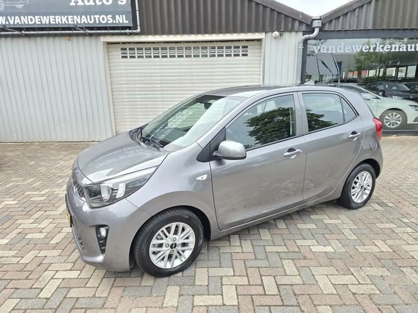 Kia Picanto 1.0 DPi DynamicLine Airco|Cruise|Android|Carplay|C Grijs - 2