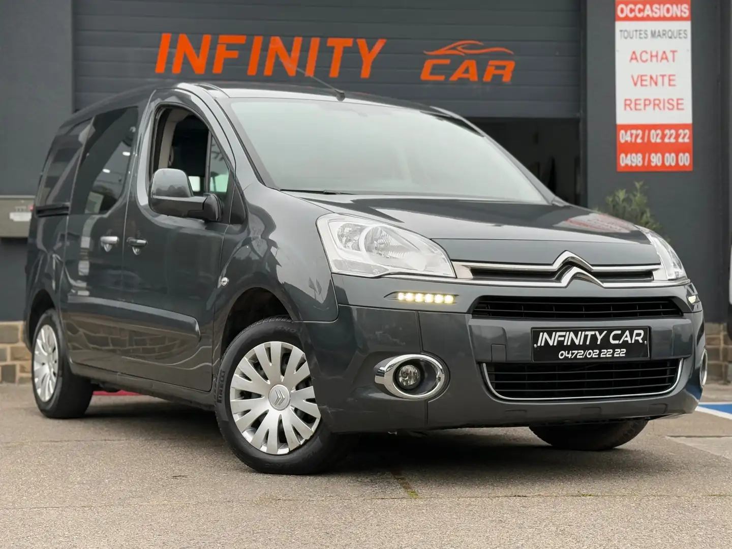 Citroen Berlingo 1.6 HDi Court Fresh ° EURO 5B Gris - 1