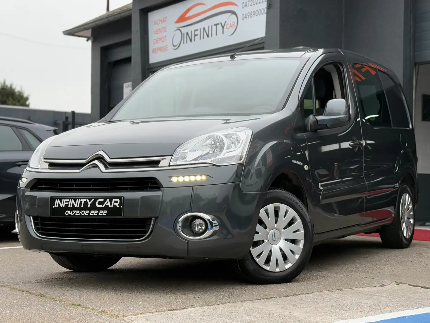 Citroen Berlingo 1.6 HDi Court Fresh ° EURO 5B Gris - 2