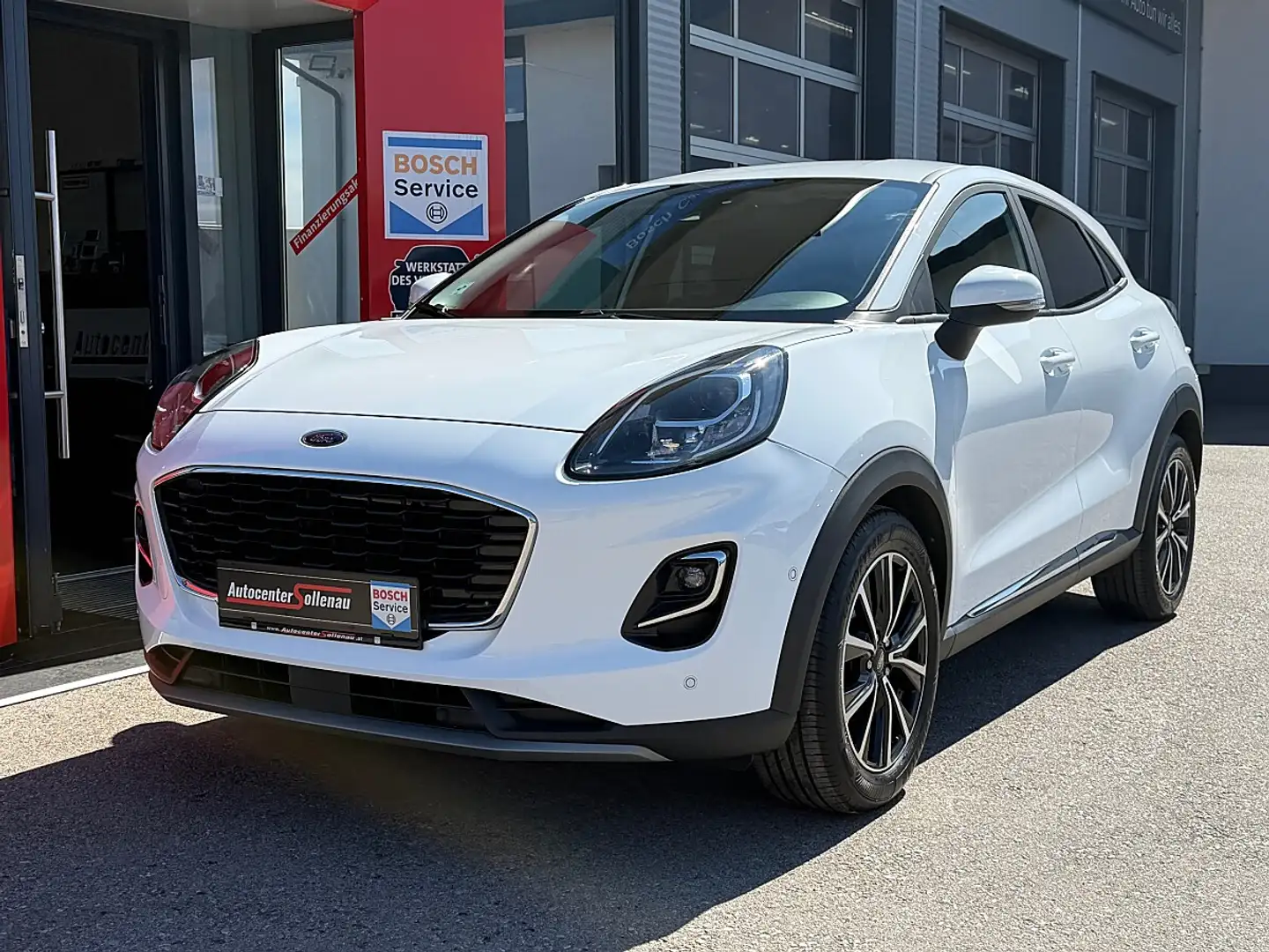 Ford Puma 1,0 EcoBoost Hybrid Titanium **ANGEBOT** Weiß - 1