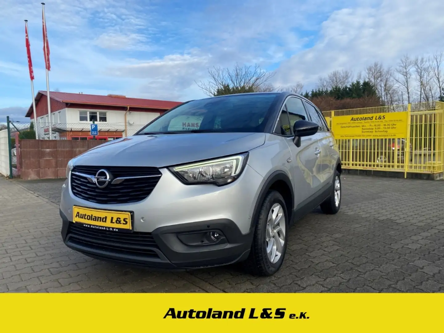 Opel Crossland INNOVATION,SH,PDC,Kamera,Alus,Scheckheft,2.Hand,Al Silber - 1