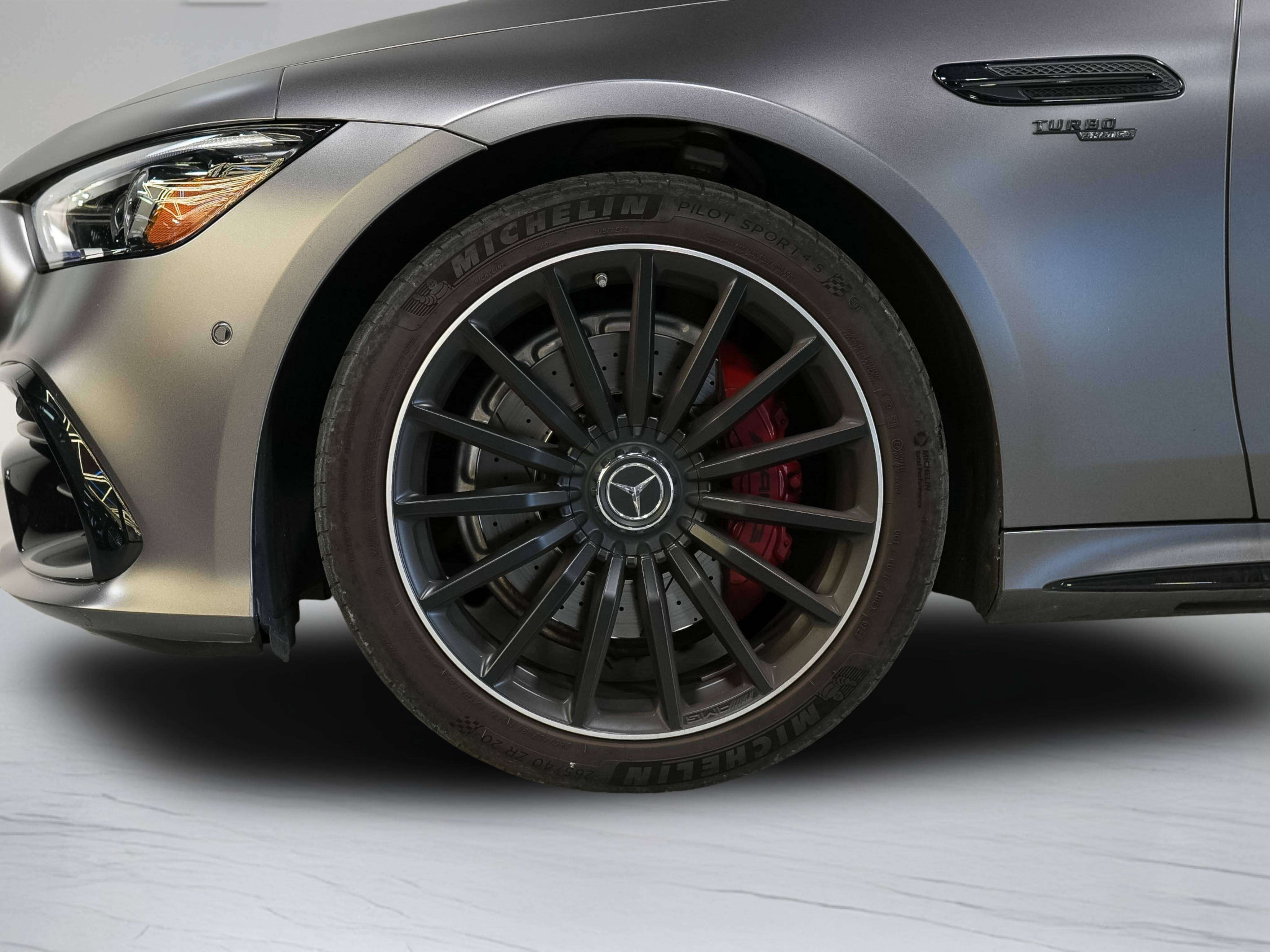 used 2022 Mercedes-Benz AMG GT car, priced at $89,900