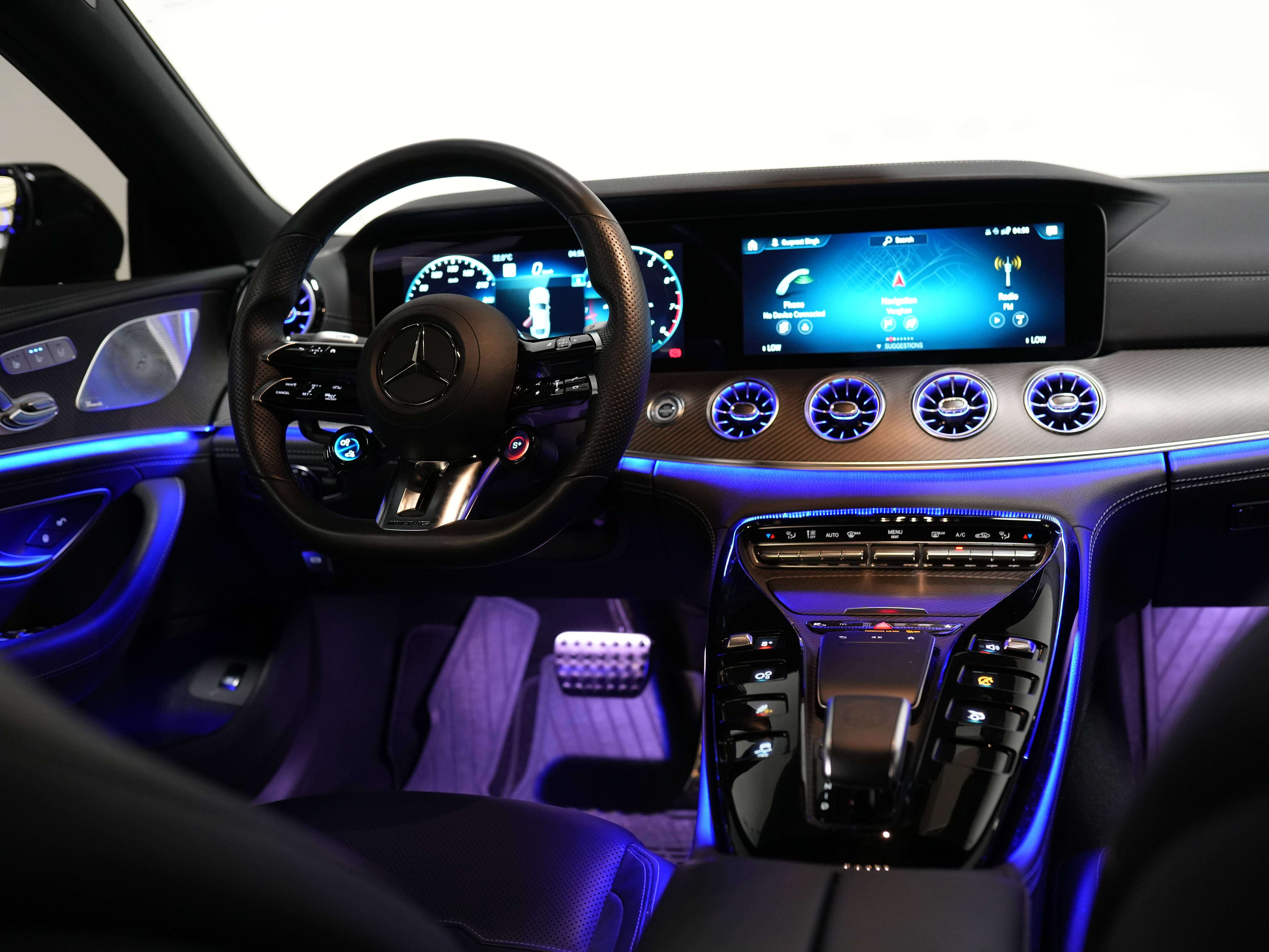 used 2022 Mercedes-Benz AMG GT car, priced at $89,900