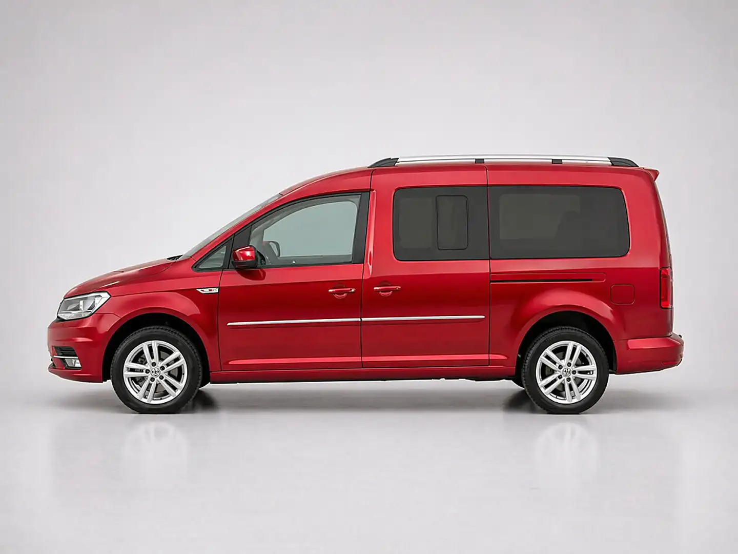 Volkswagen Caddy Kombi Maxi Highline 2,0 TDI *7-SITZE* Rot - 2