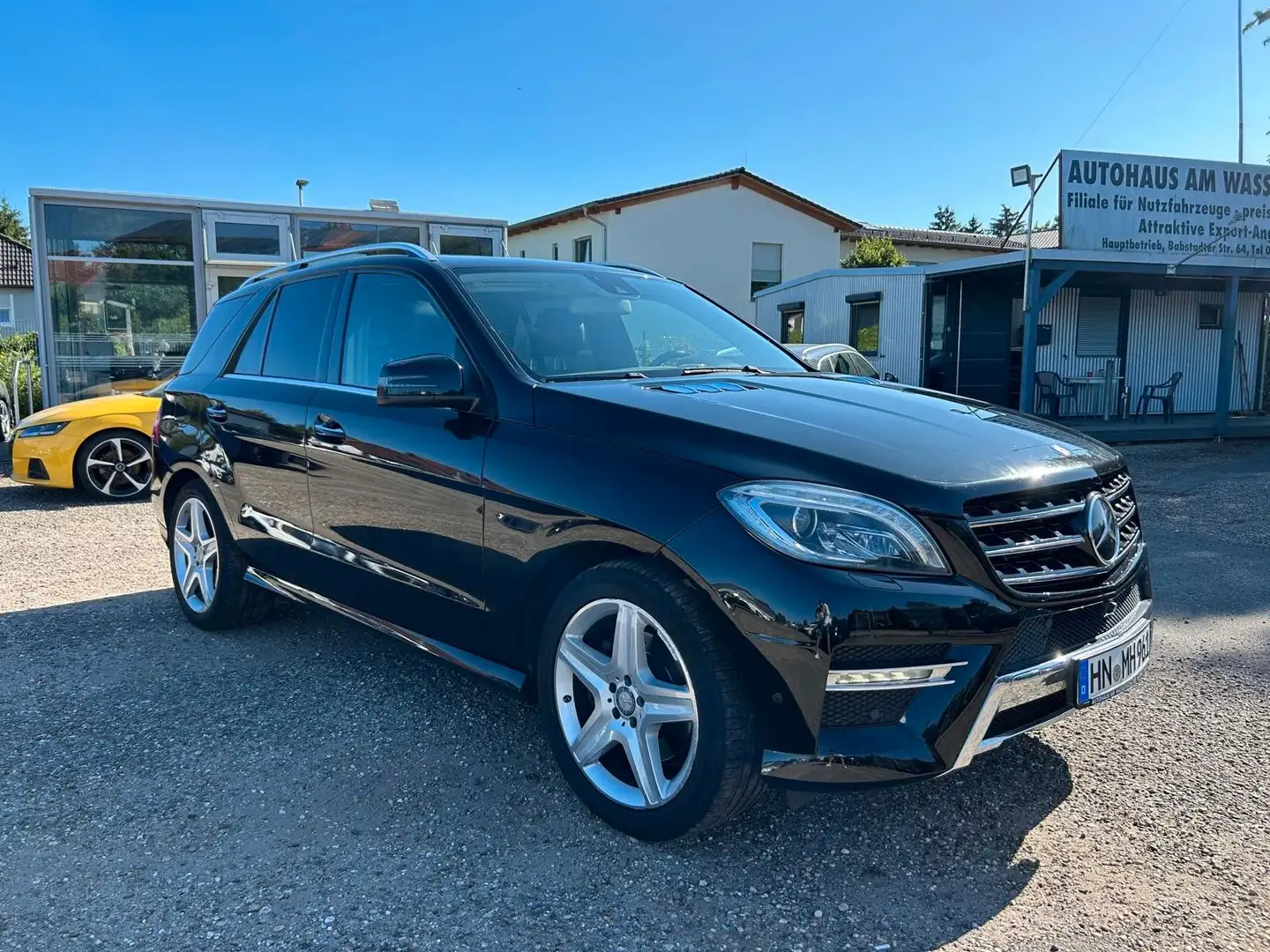 Mercedes-Benz ML 350 BlueTec*AMG*AHK*H&K*360*DIST*LED*SCHIEB Noir - 2