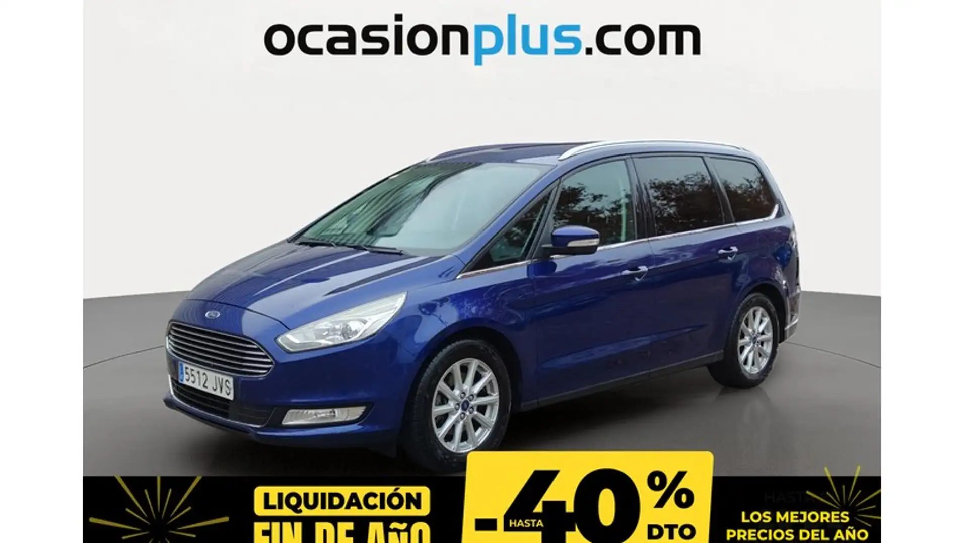 Ford Galaxy 2.0TDCI Titanium 150 Bleu - 1