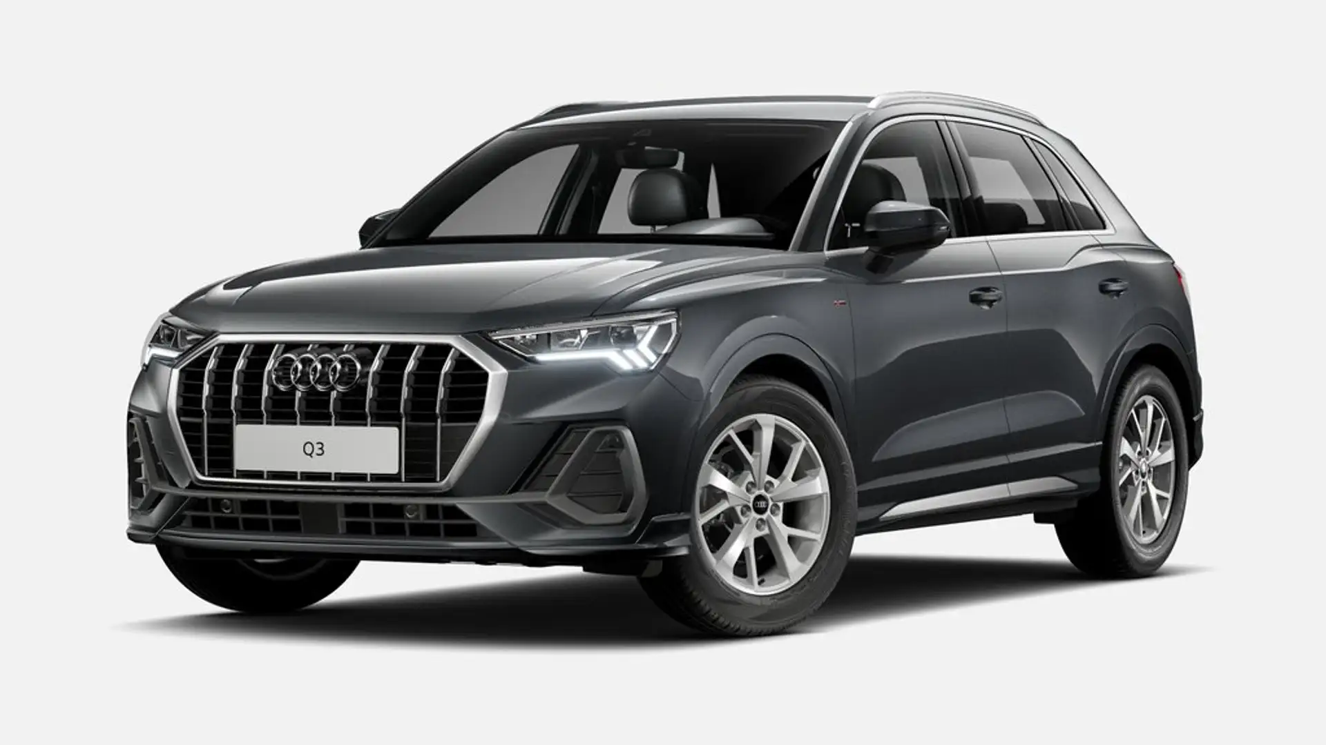 Audi Q3 35 TDI Black line S tronic 110kW Gris - 1