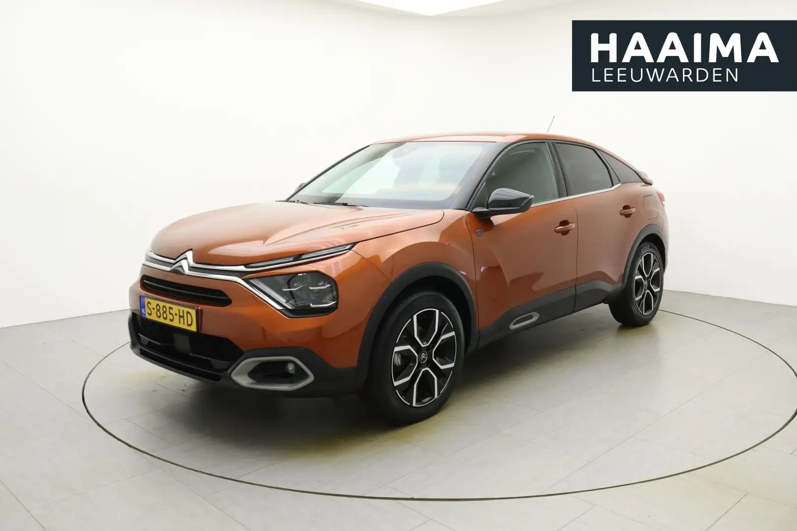 Citroen E-C4 Electric Shine 50 kWh WLTP 342km | 3-Fase | Stoelverwarming Orange - 1