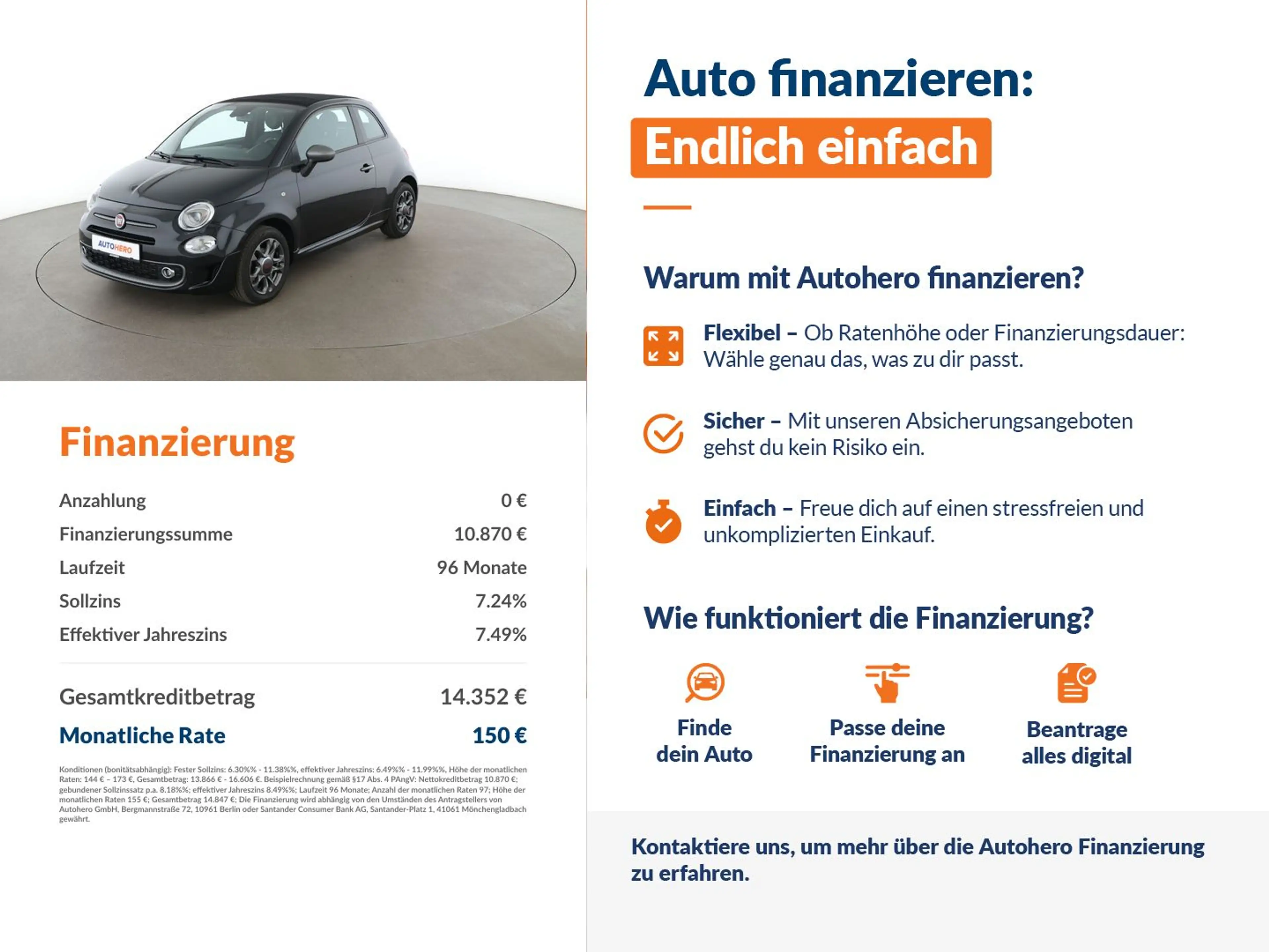 Fiat 500C 1.2 S*VC*TEMPO*PDC* — photo 2