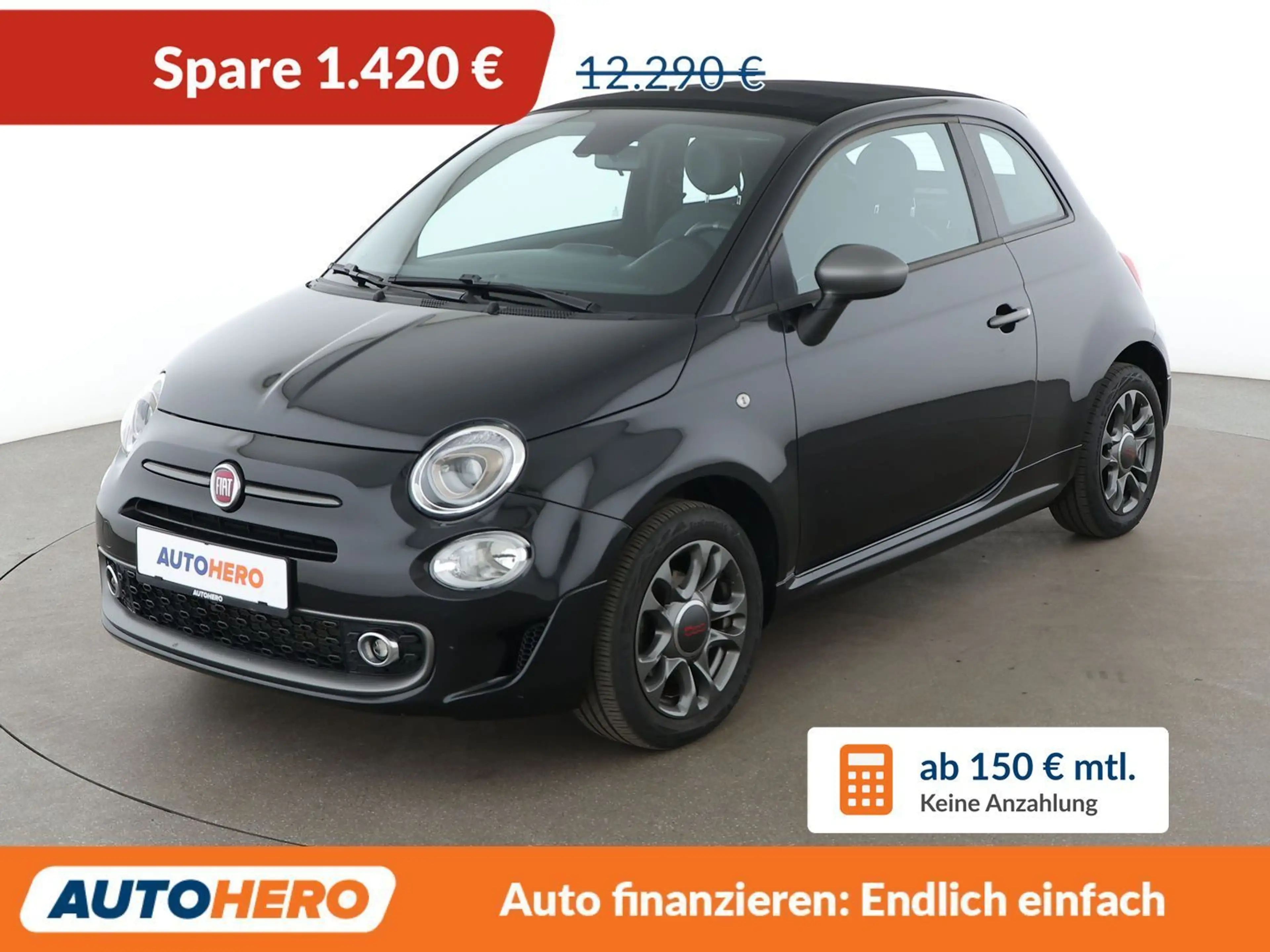 Fiat 500C 1.2 S*VC*TEMPO*PDC*