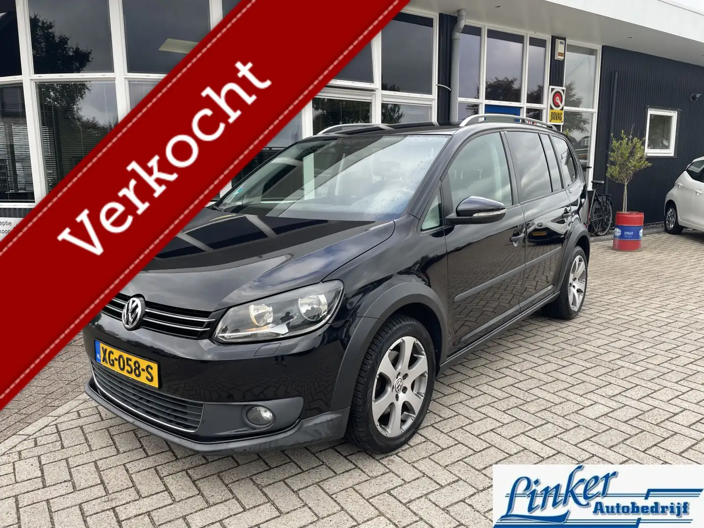 Volkswagen Cross Touran 2.0 TDI - AUTOMAAT NIEUWE APK Zwart - 1
