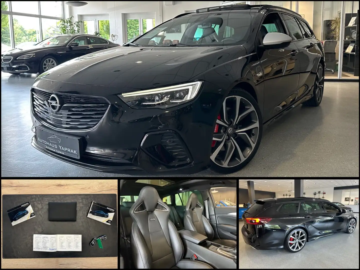 Opel Insignia B Sports Tourer GSi 4x4|Recaro|360°|20" Schwarz - 1