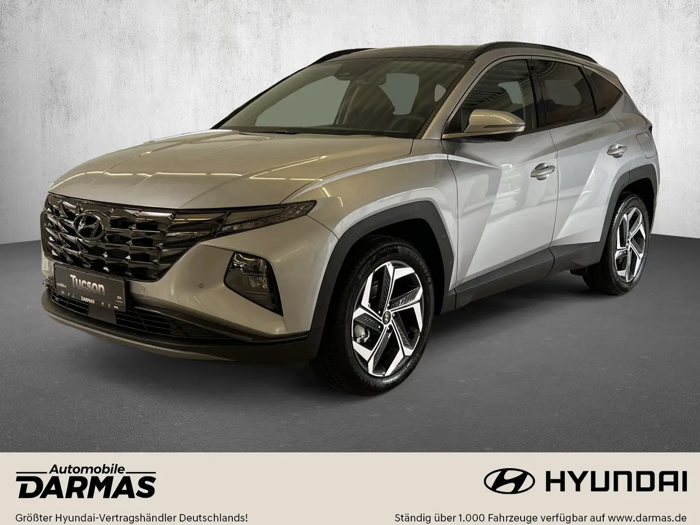 Hyundai TUCSON TUCSON Hybrid 1.6 Turbo TREND 4WD PanoD 19 Alu Zilver - 1