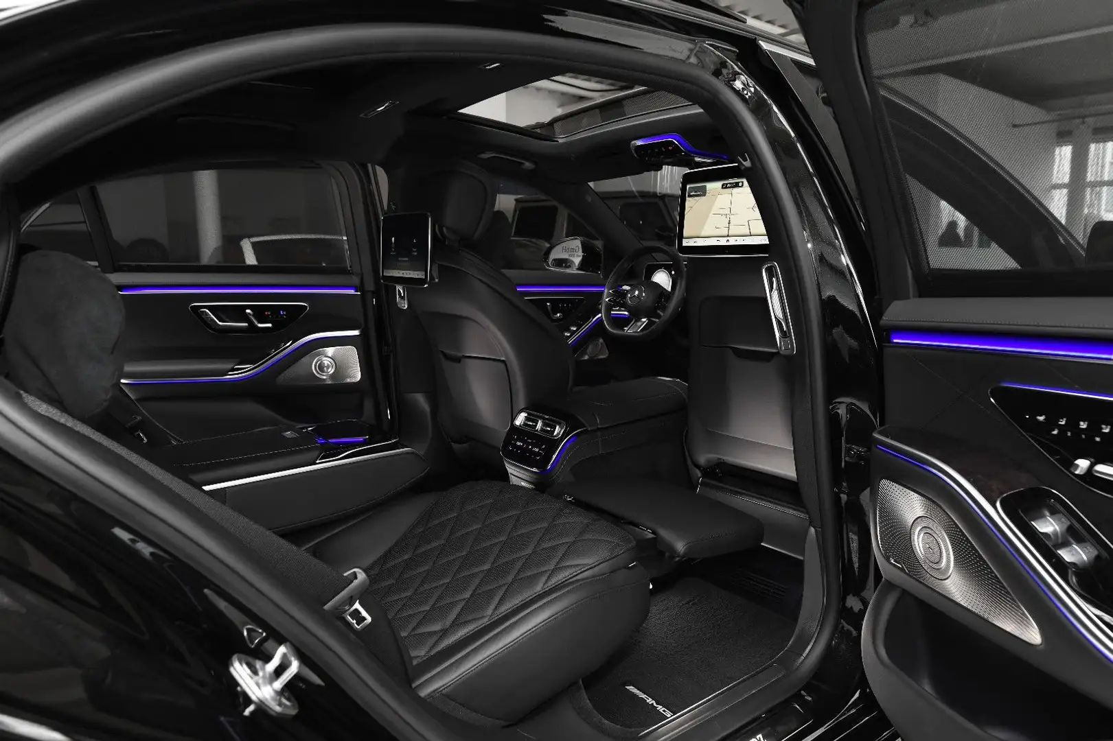 Mercedes-Benz S 450 Lang 4M *Chauffeur* Executive* Fond TV* Schwarz - 1