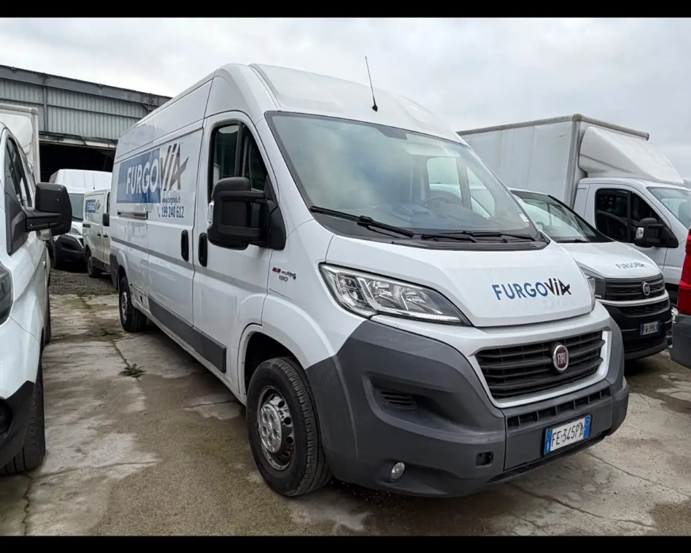 Fiat Ducato 35 2.3 MJT 130CV PLM-TM Furgone Blanc - 2