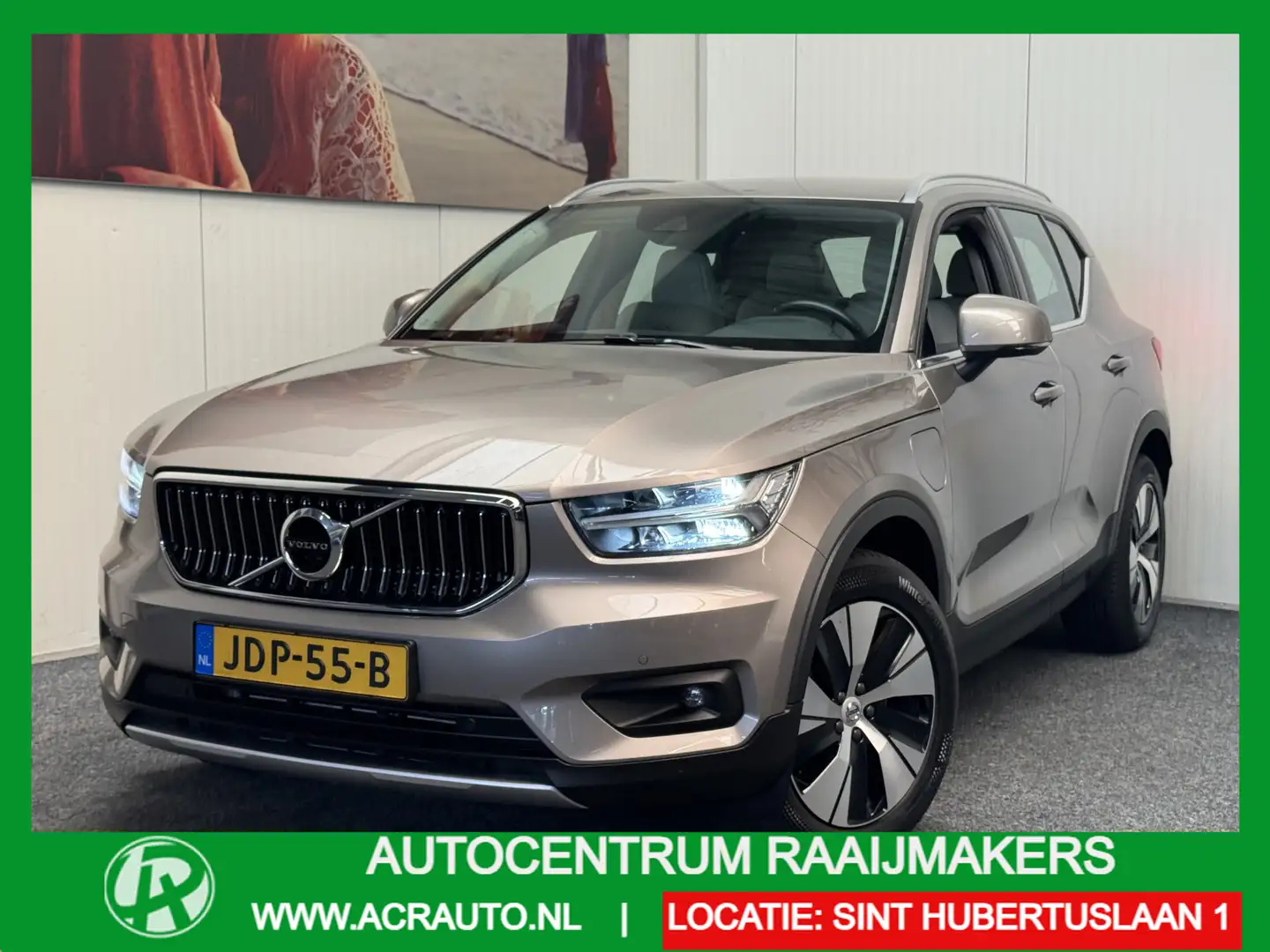 Volvo XC40 1.5 T4 RECHARGE INSCRIPTION AUTOMAAT LEDER NAVIGAT Grau - 1