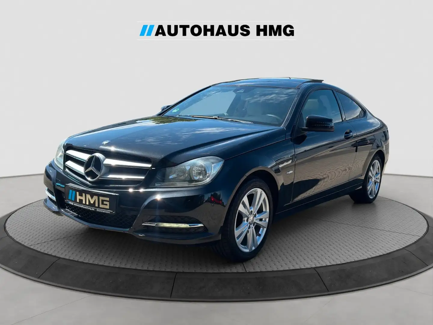 Mercedes-Benz C 180 C180 CGI Coupe BlueEfficiency *PANO*LEDER*NAVI* Schwarz - 1