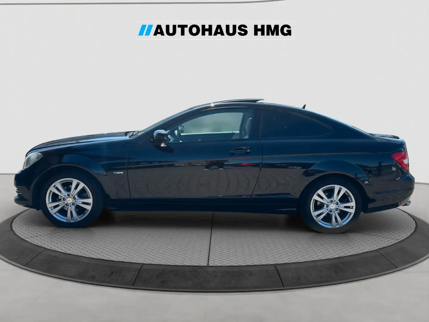 Mercedes-Benz C 180 C180 CGI Coupe BlueEfficiency *PANO*LEDER*NAVI* Schwarz - 2