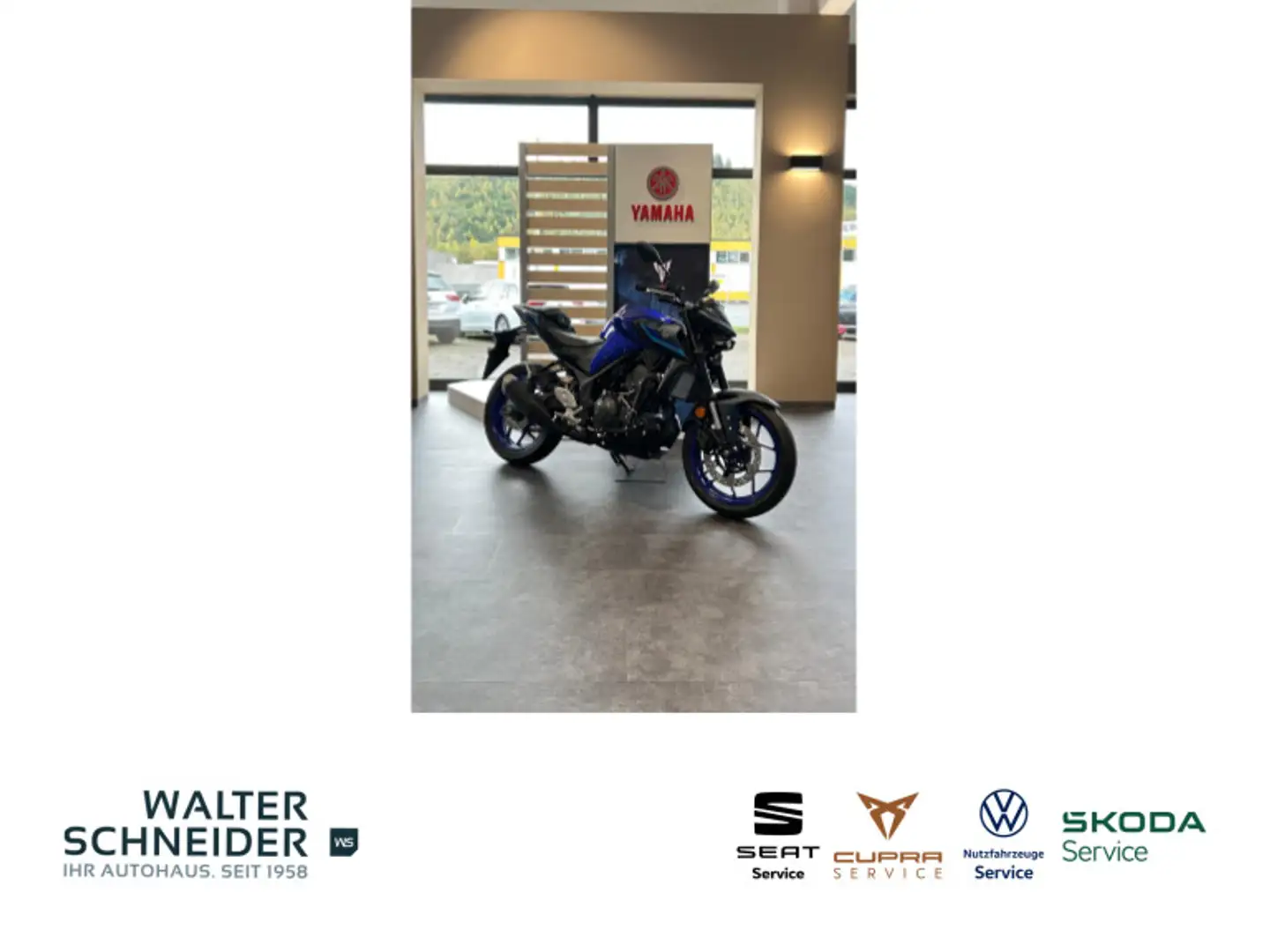 Yamaha MT-03 . Albastru - 1