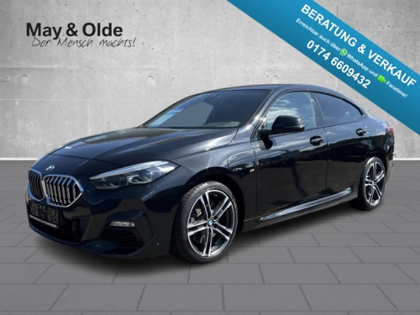 BMW 220 Gran Coupe i Aut. M Sport LED Navi DAB PDC Schwarz - 1