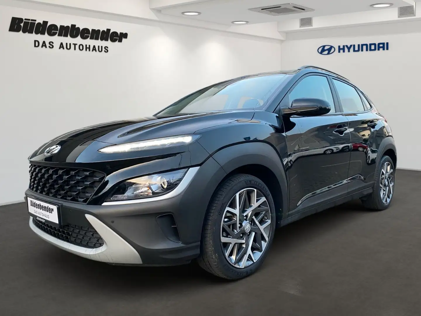Hyundai KONA Trend Hybrid "Schiebedach/Krell" Schwarz - 1