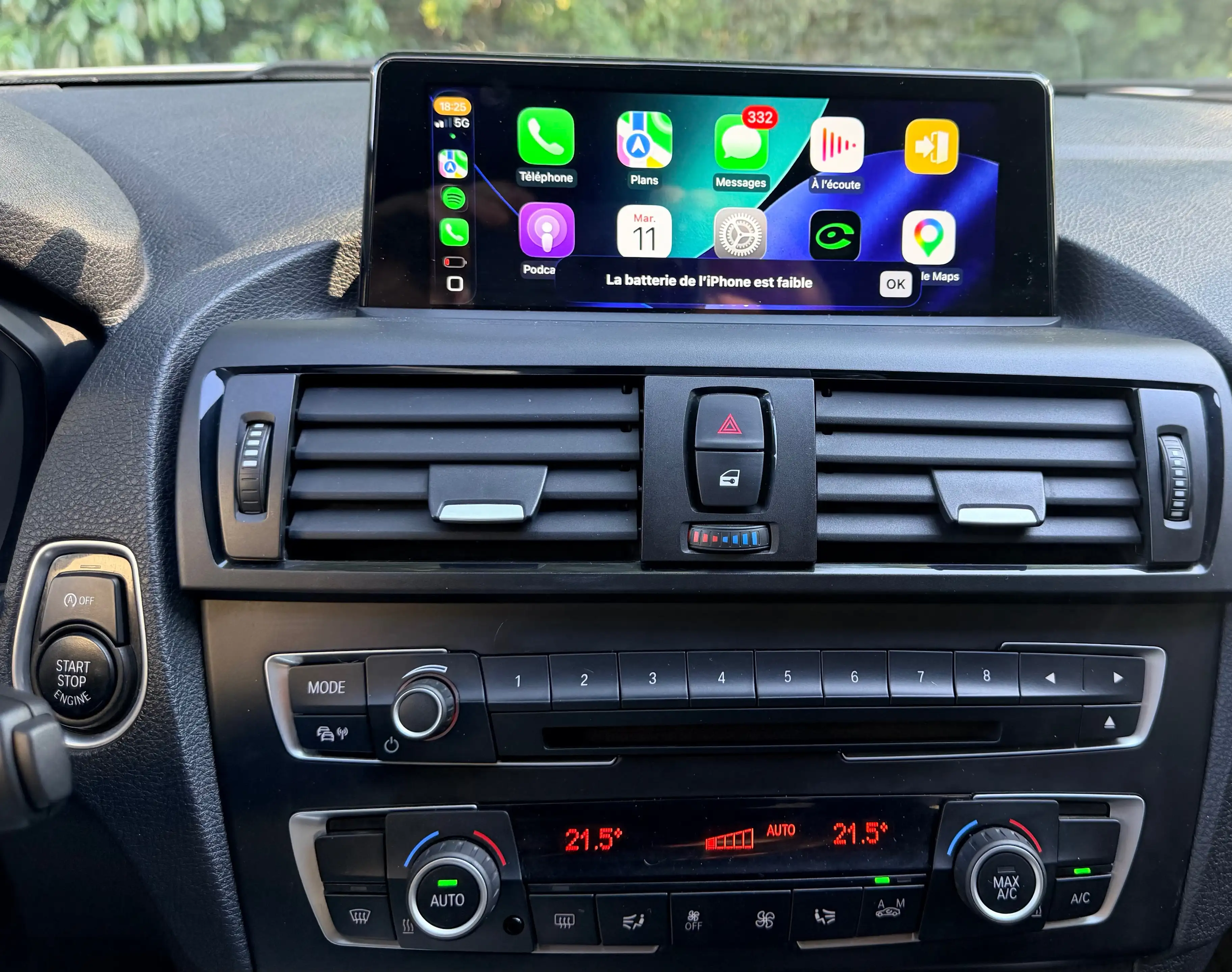 BMW 218 d coupé - PACK ///M - CARPLAY - Alcantara — photo 13