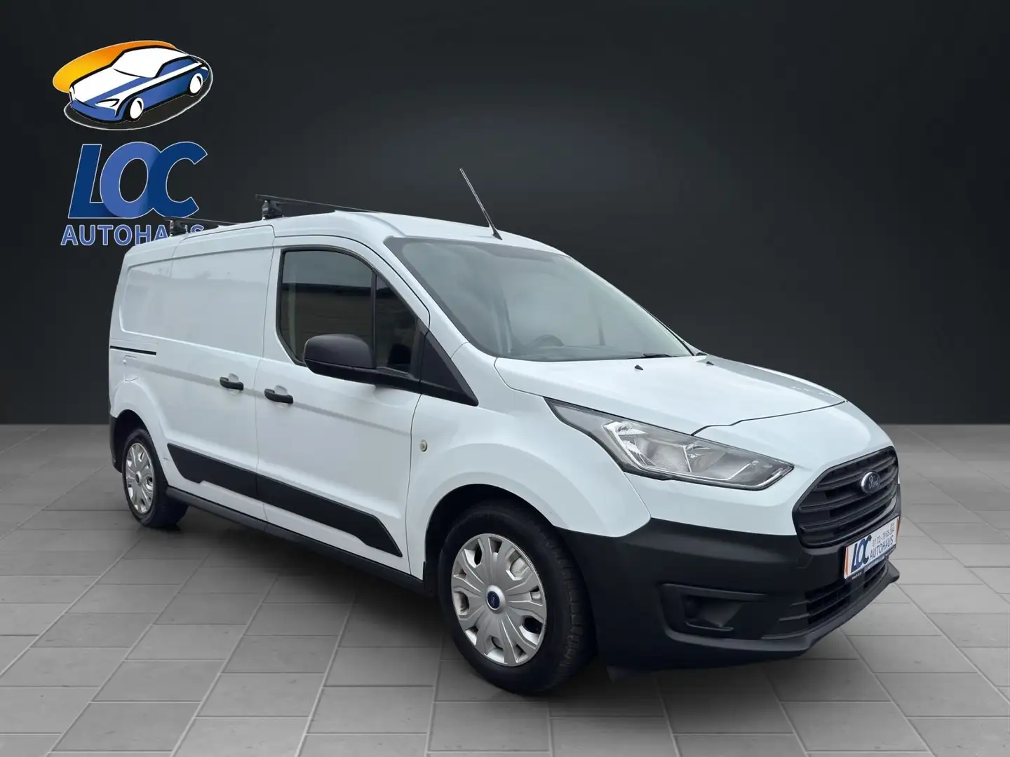 Ford Transit Connect L2 lang Klima, Dachträger, Weiß - 1