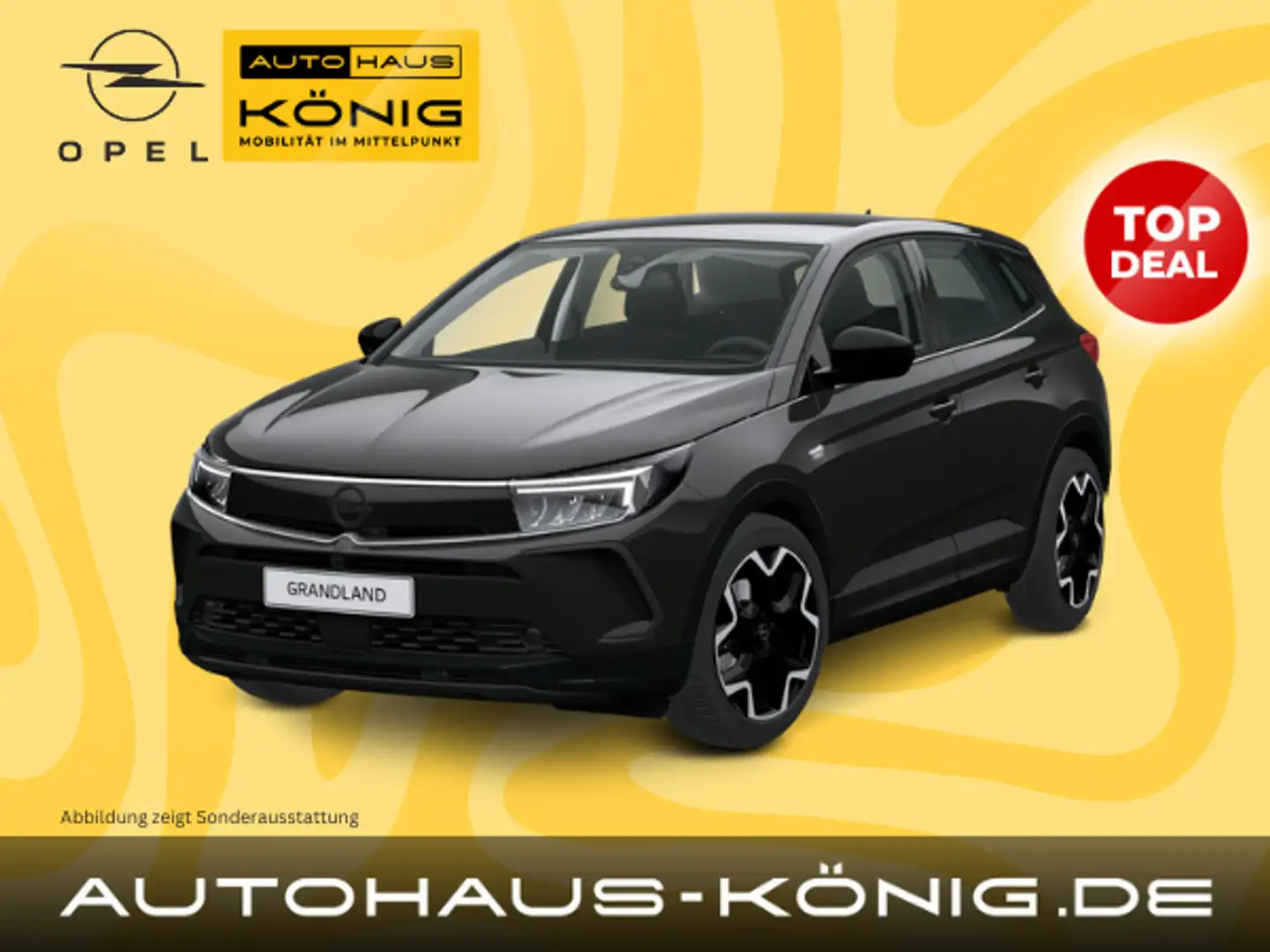 Opel Grandland Ultimate | Diesel | Automatik | 10.000 km Laufleis Schwarz - 1