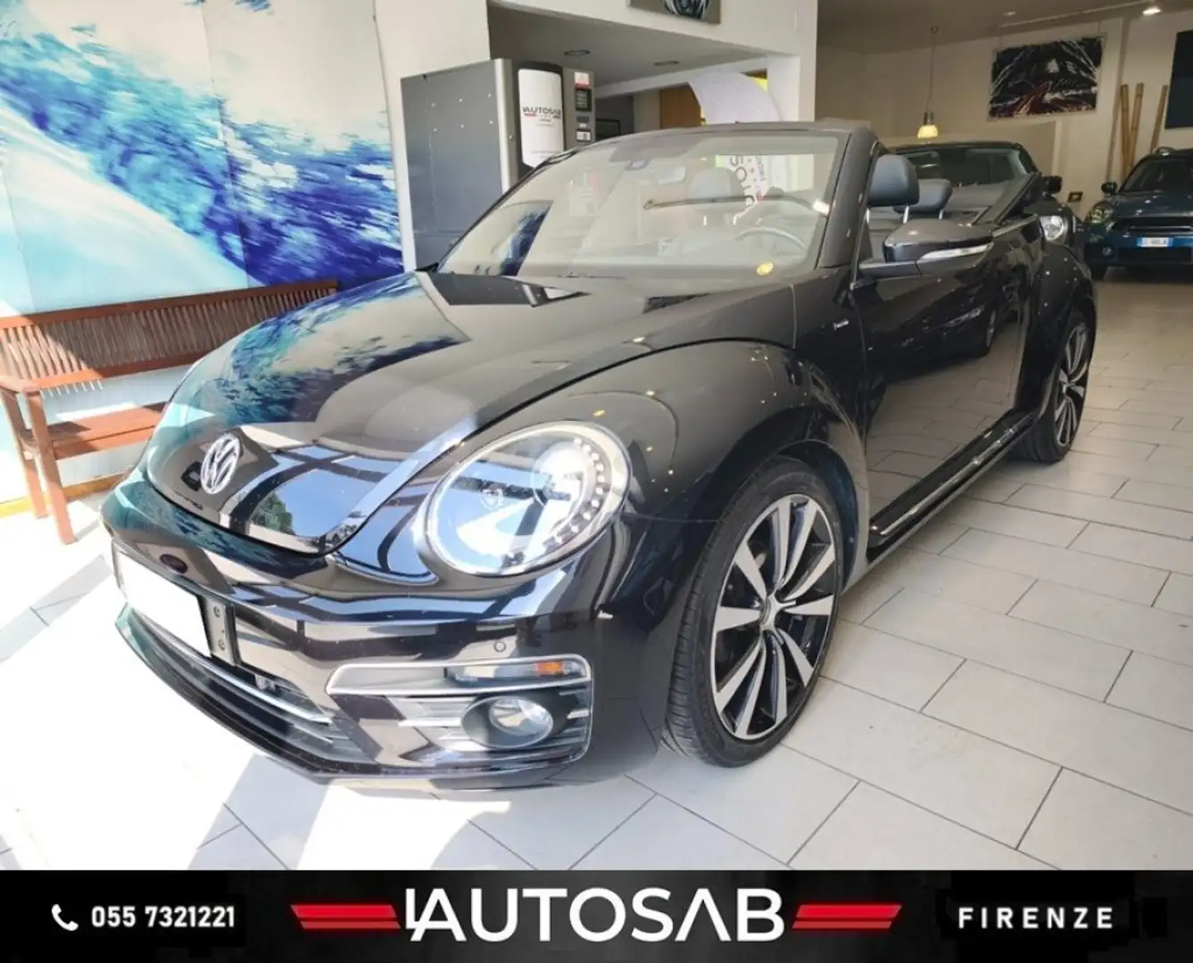 Volkswagen Maggiolino Cabrio 2.0 TDI DSG 150 CV Sport BlueMot. Tech. Noir - 1