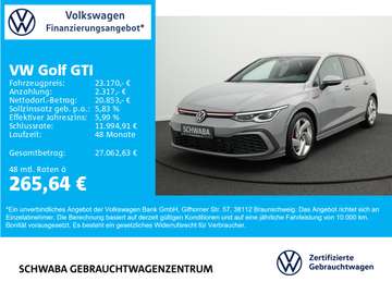 Golf VIII GTI 2.0 TSI *ACC*LED*VIRTUAL*NAVI*17''