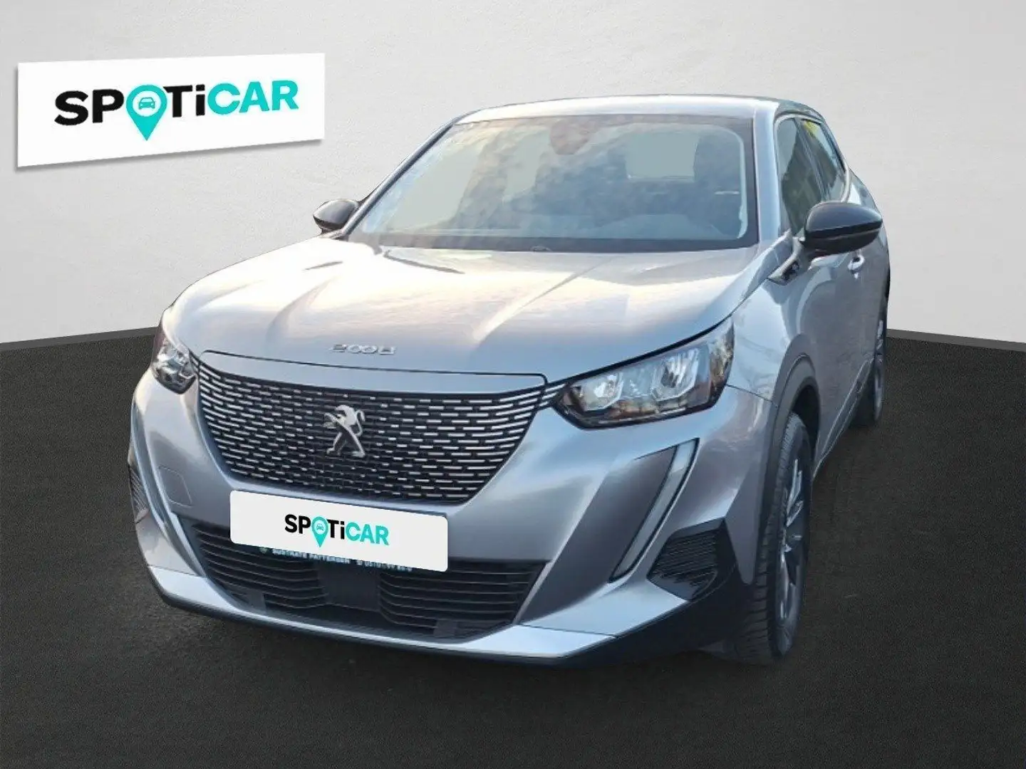 Peugeot 2008 E-2008 Elektromotor 136 Active Pack 11KW Navi, S Grijs - 1