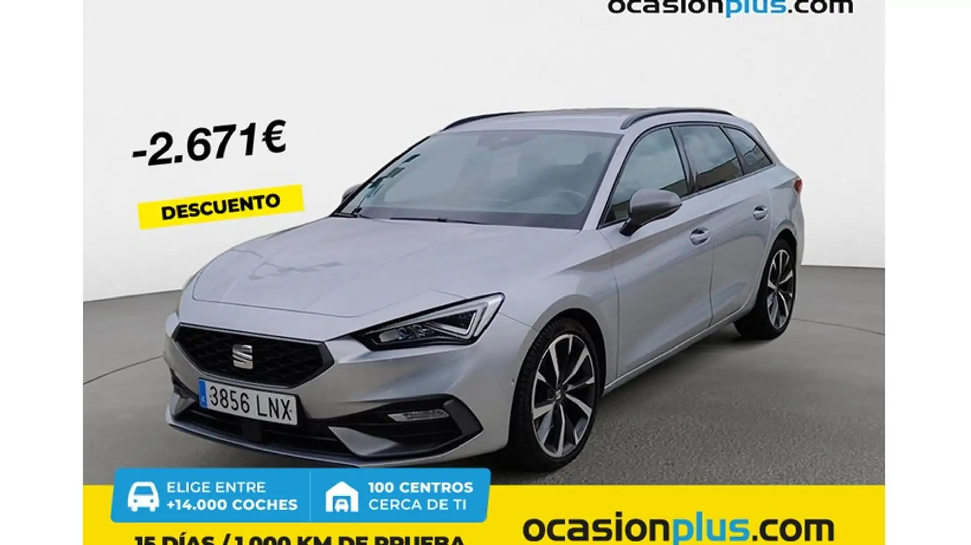 SEAT Leon ST 1.5 eTSI S&S FR DSG-7 150 Plateado - 1