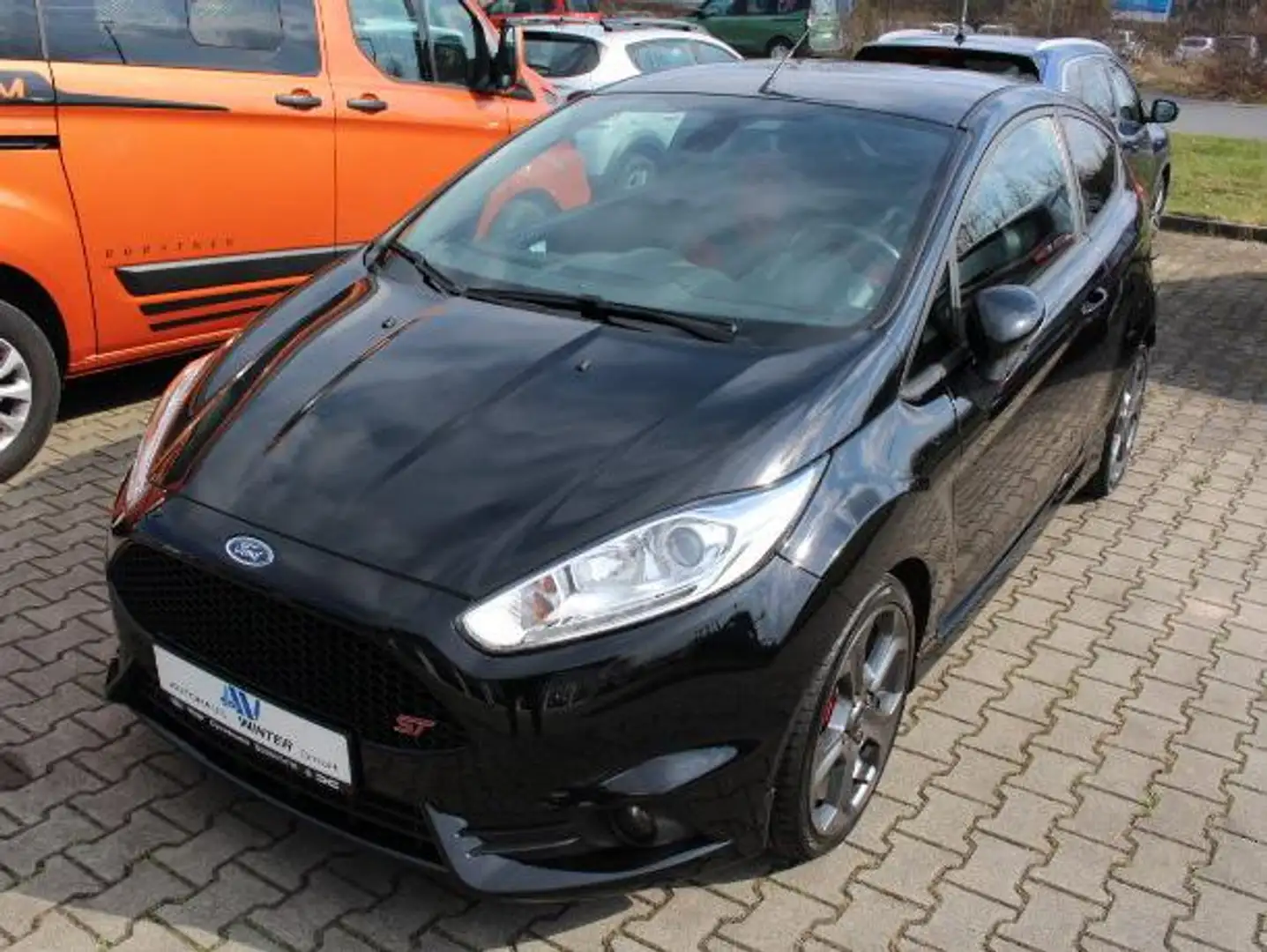 Ford Fiesta 1.6 EcoBoost mit Leder-Sport-Paket ST Schwarz - 2