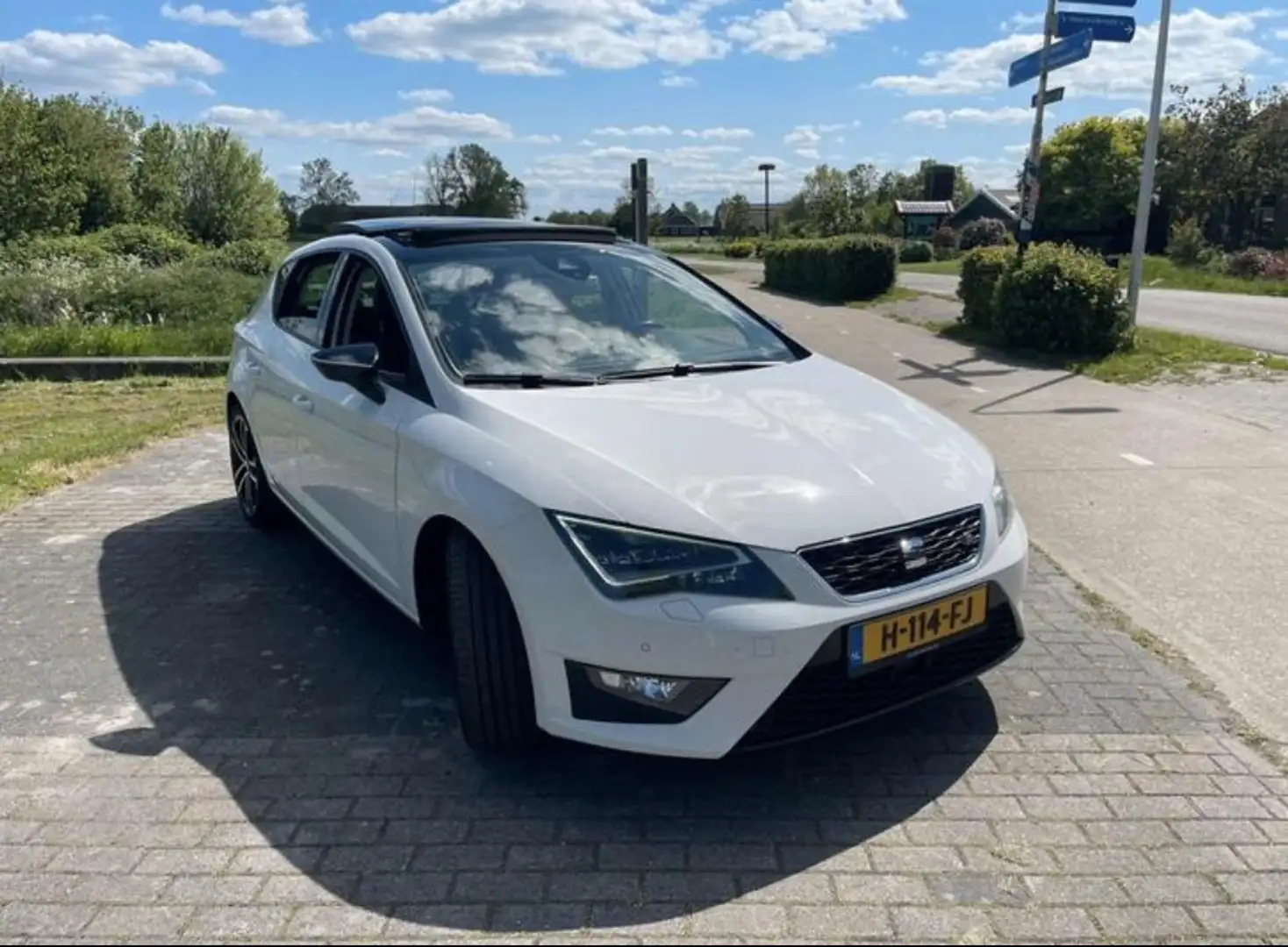 SEAT Leon 1.4 EcoTSI FR Wit - 2