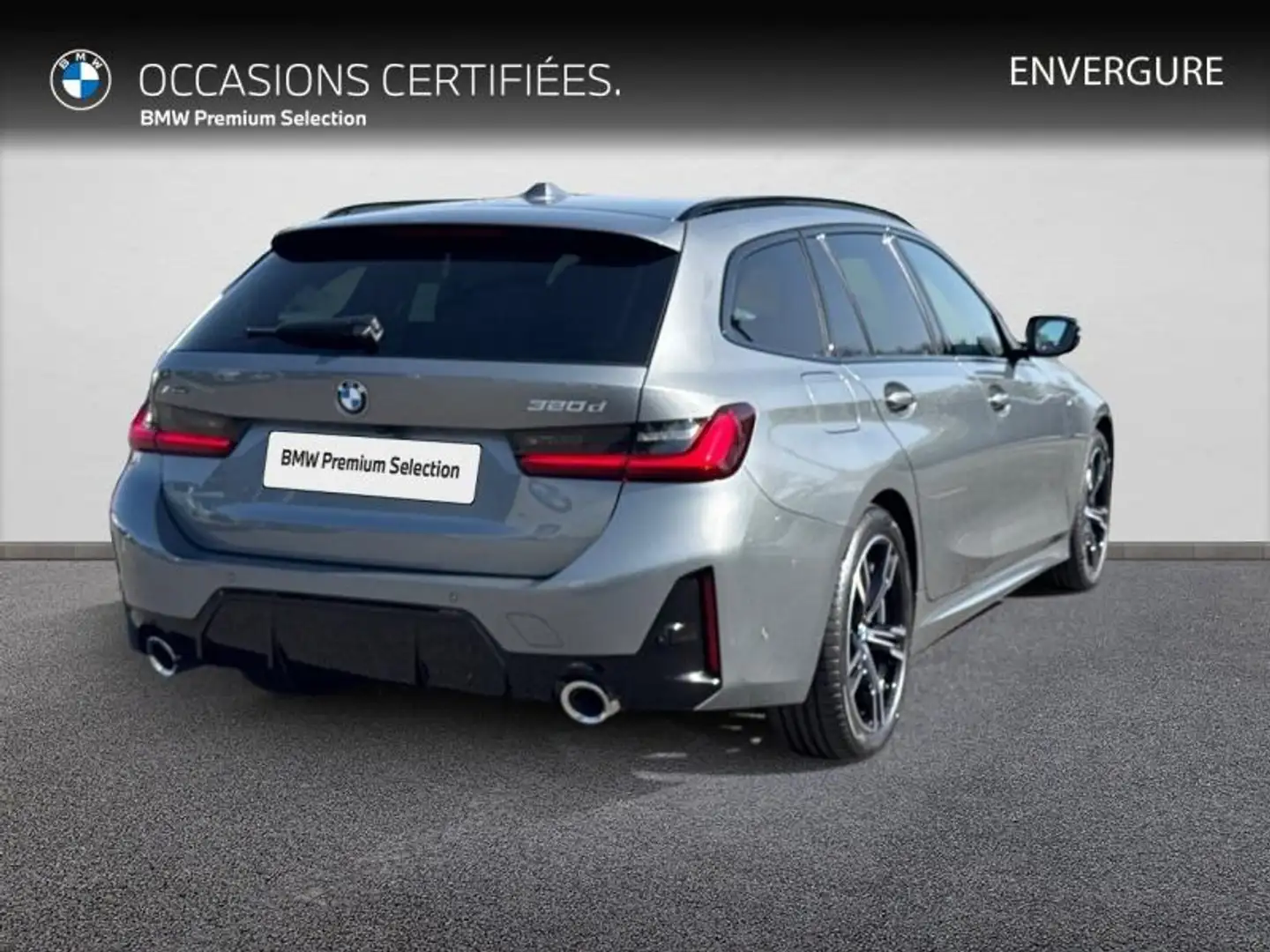 BMW 320 320dA xDrive 190ch M Sport Gris - 2
