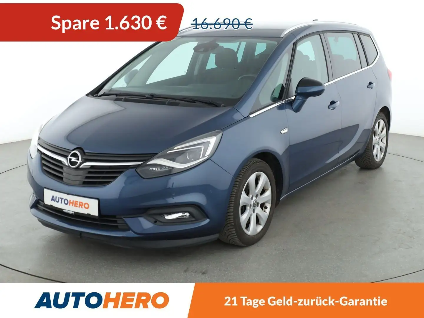 Opel Zafira Tourer 2.0 CDTI Business Innovation*PDC*NAVI*ACC* Blau - 1