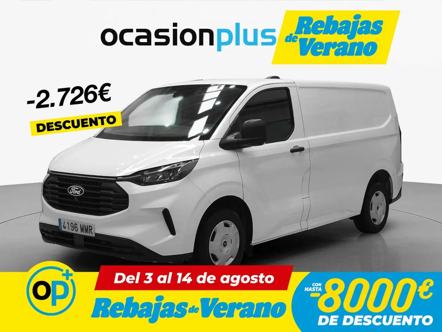 Ford Transit Custom Van 300 L1 Trend 136 Blanco - 1