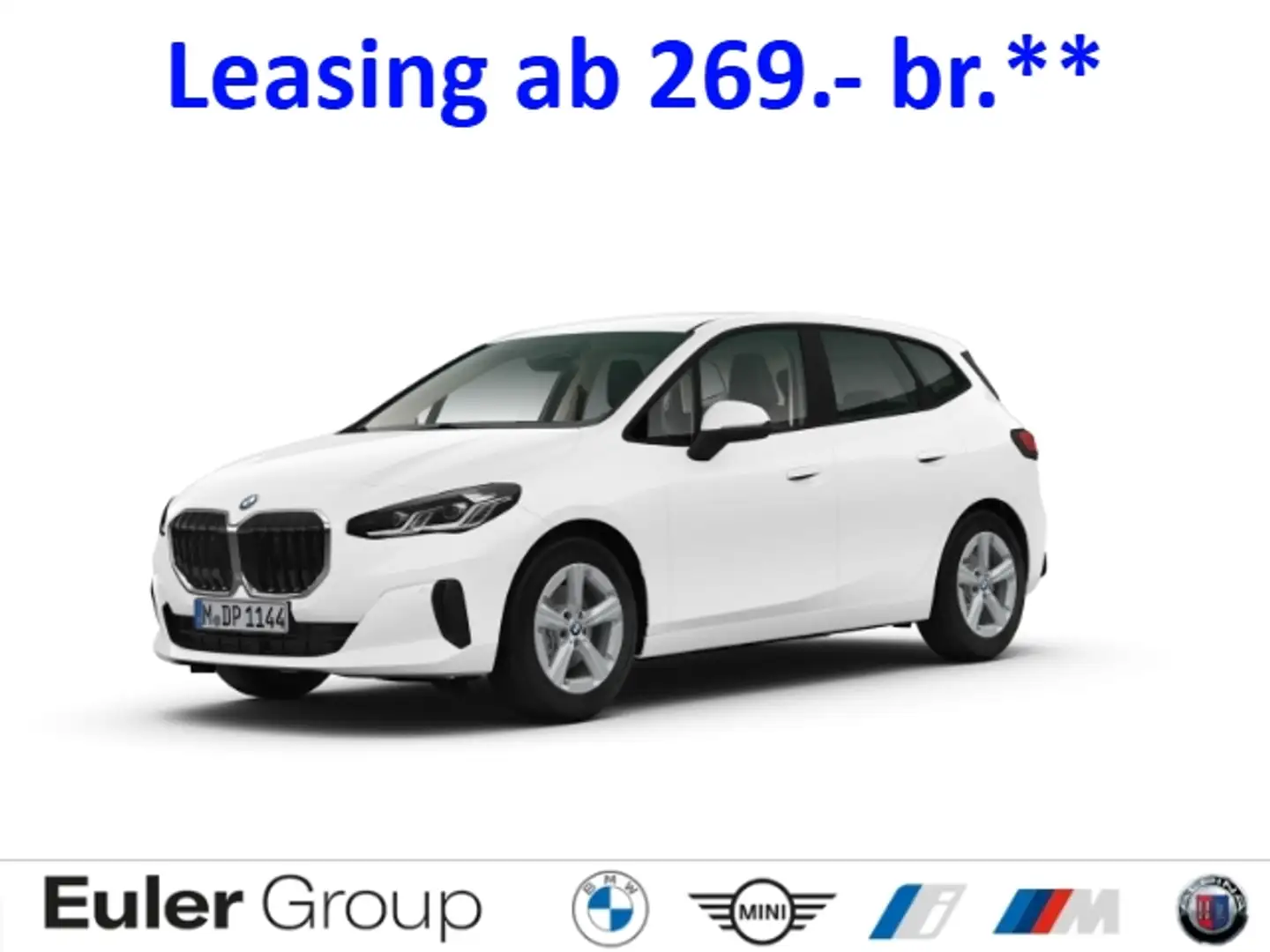 BMW 216 Active Tourer AHK adLED FLA Navi Alu So-Vergl. Kom Weiß - 1